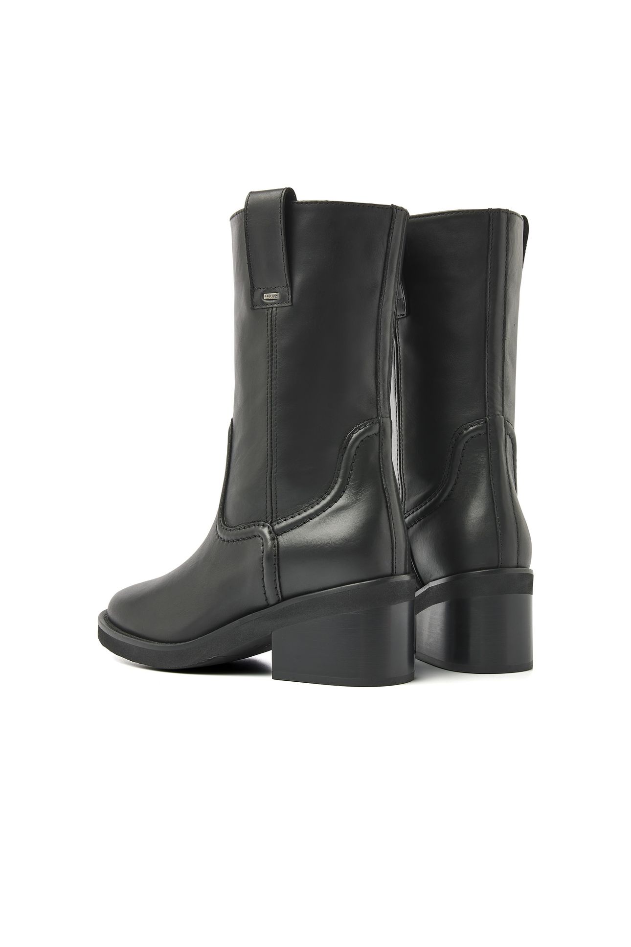 CASSY SLOUCH BLACK LEATHER 3