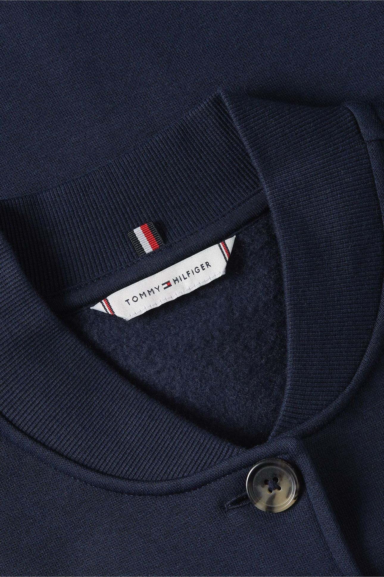 VARSITY FLEECE BOMBER DARK NIGHT NAVY 9