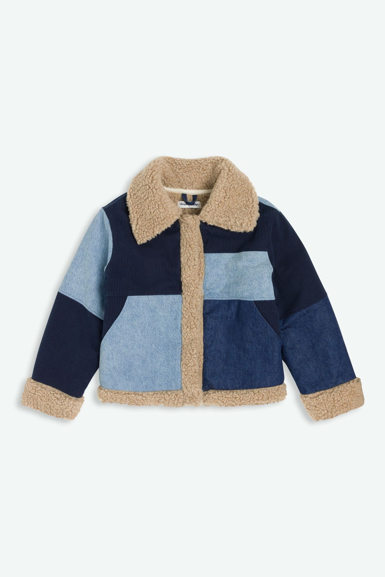 TEIOU OUTERWEAR PATCHWORK DENIM 2