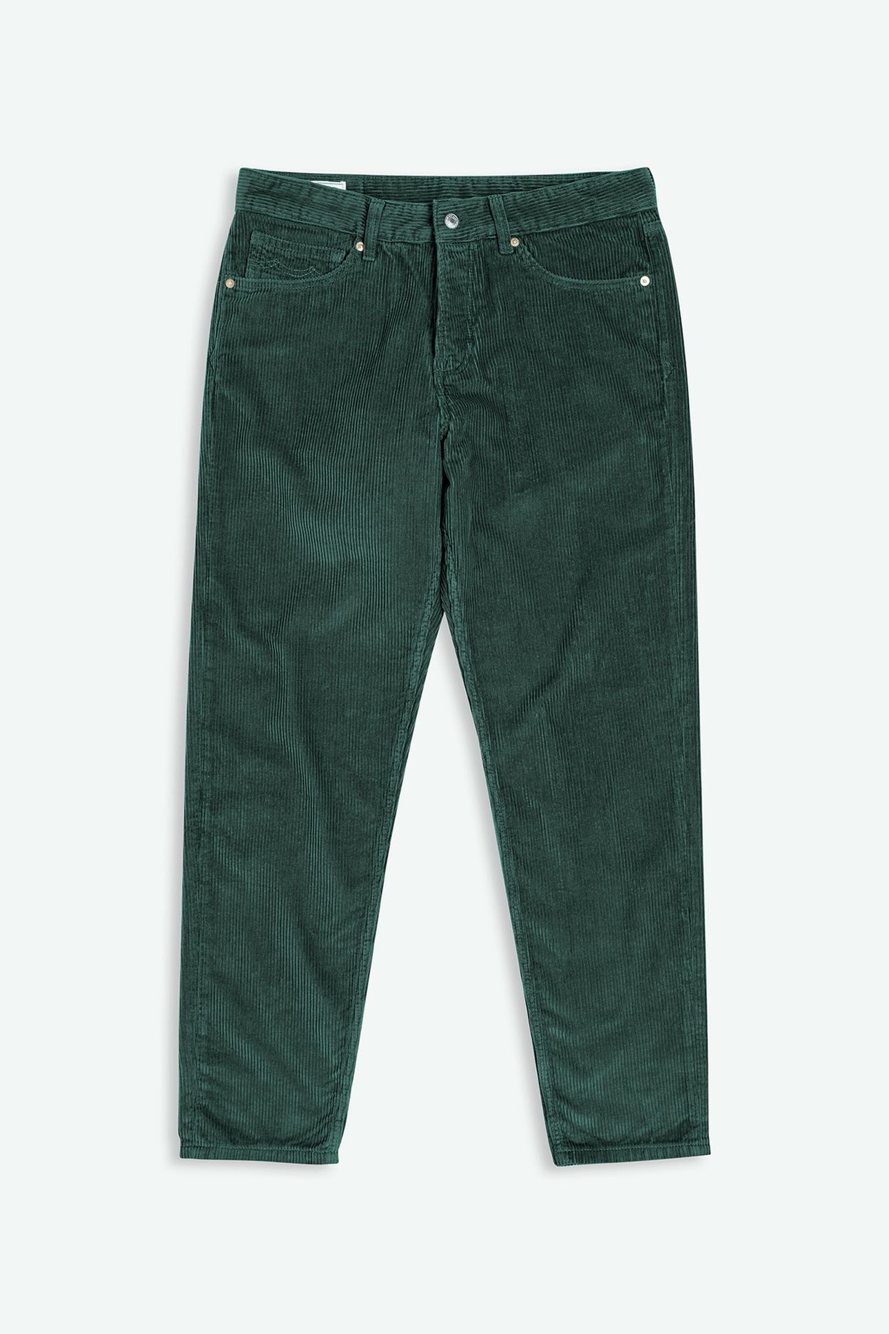 SUSHAN CORD PANTS DARK GREEN CORD 2