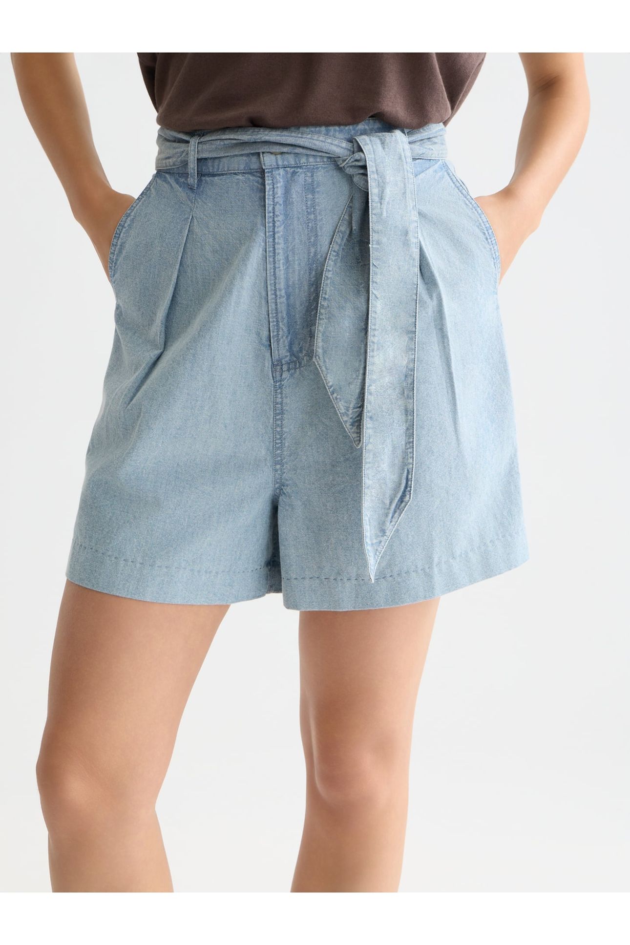 LIGHTWEIGHT INDIGO SHORT SHINE A LIGHT 6