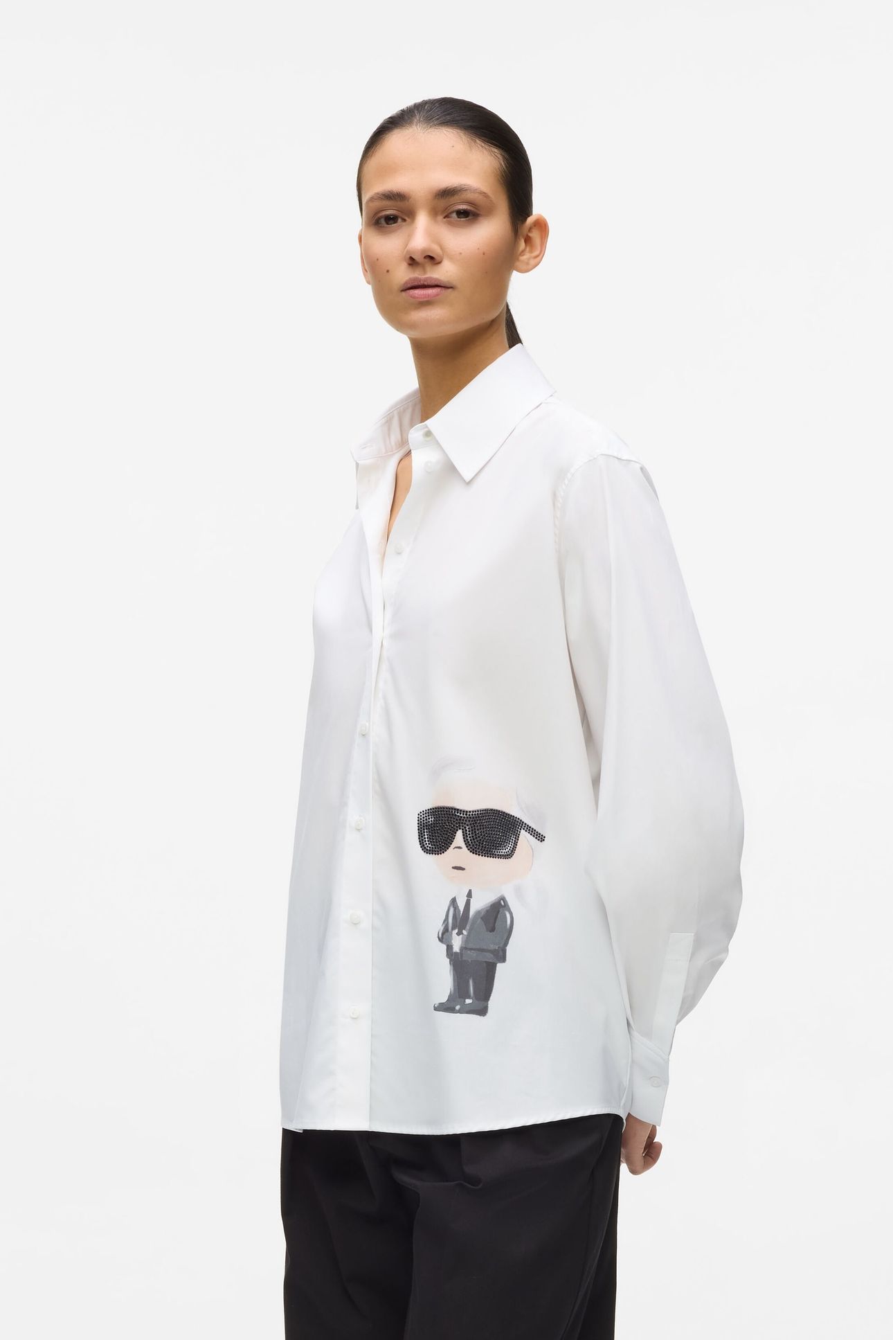 IKON AQUARELLE SHIRT WHITE 1