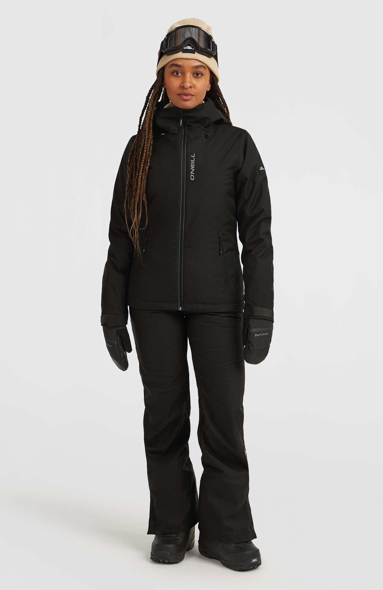 FWC'CRUZ MELANGE SNOW JACKET RAVEN 5