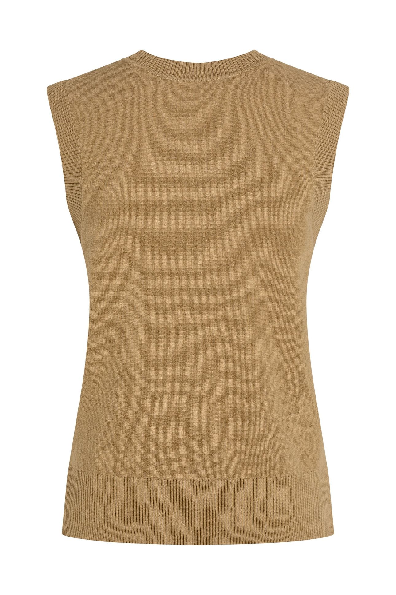 IKON KNIT VEST NOUGAT 5