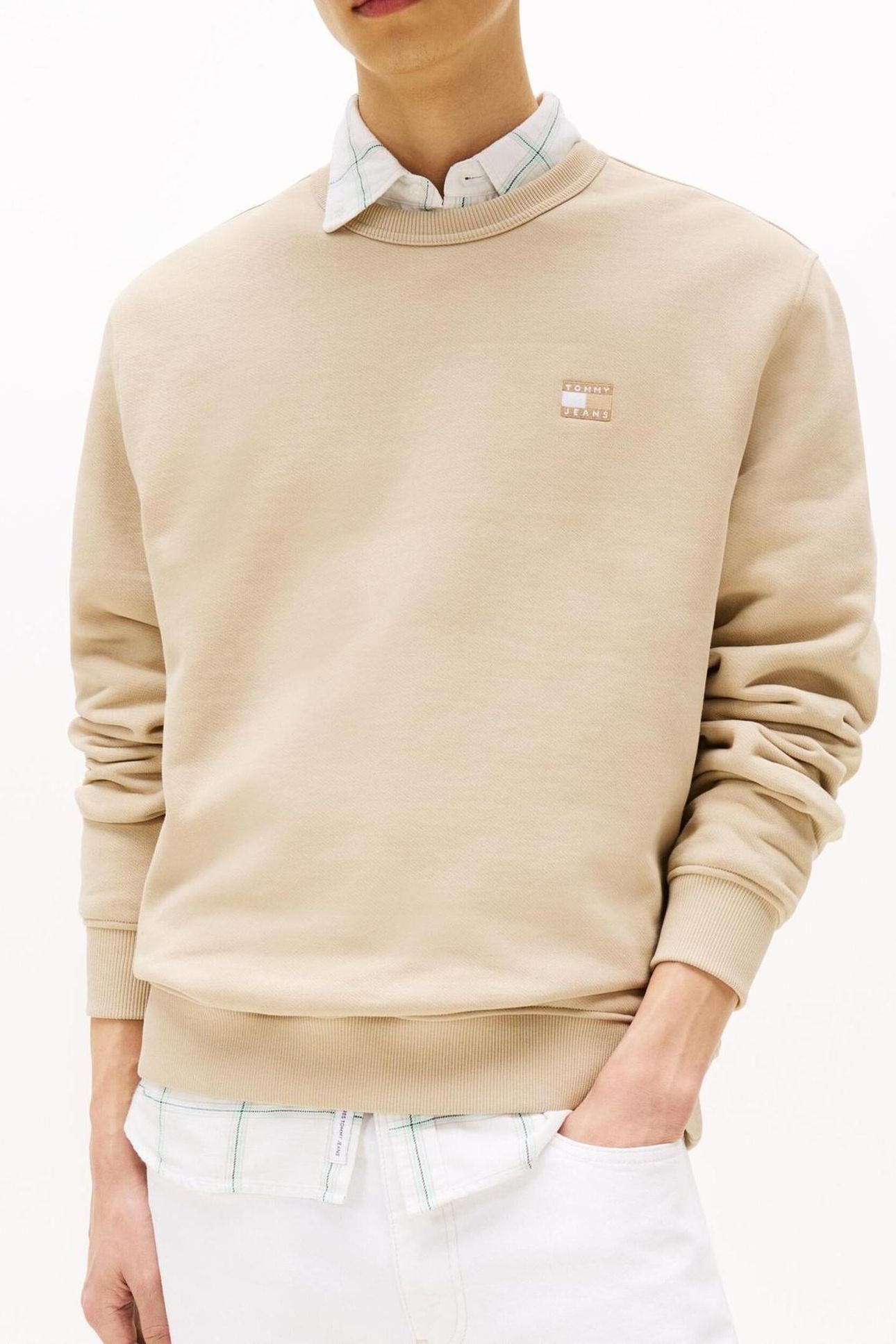 TJM REG BADGE CREW SILT TONAL 1