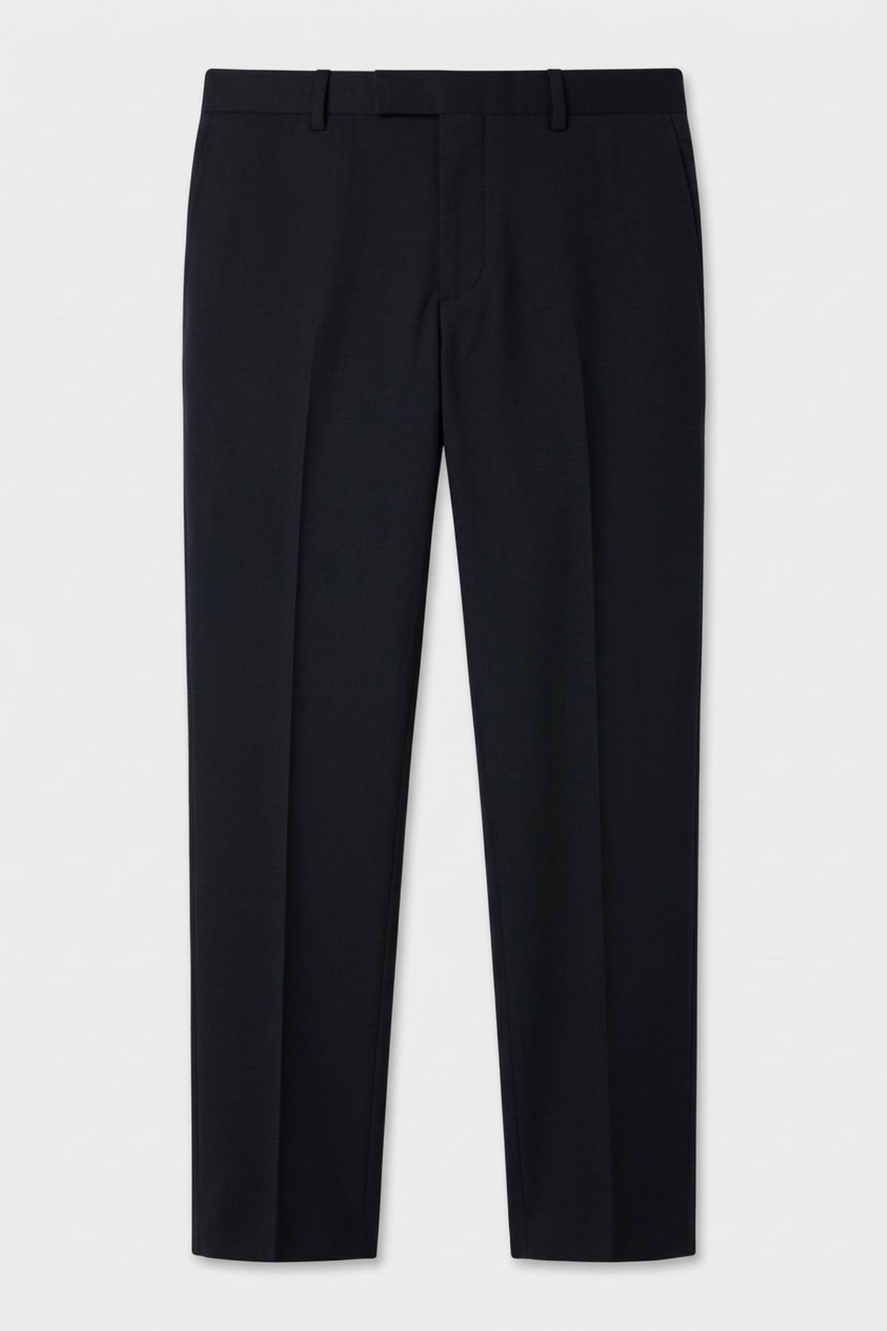 STRETCH WOOL REGULAR TROUSERS MIDNIGHT NAVY 3