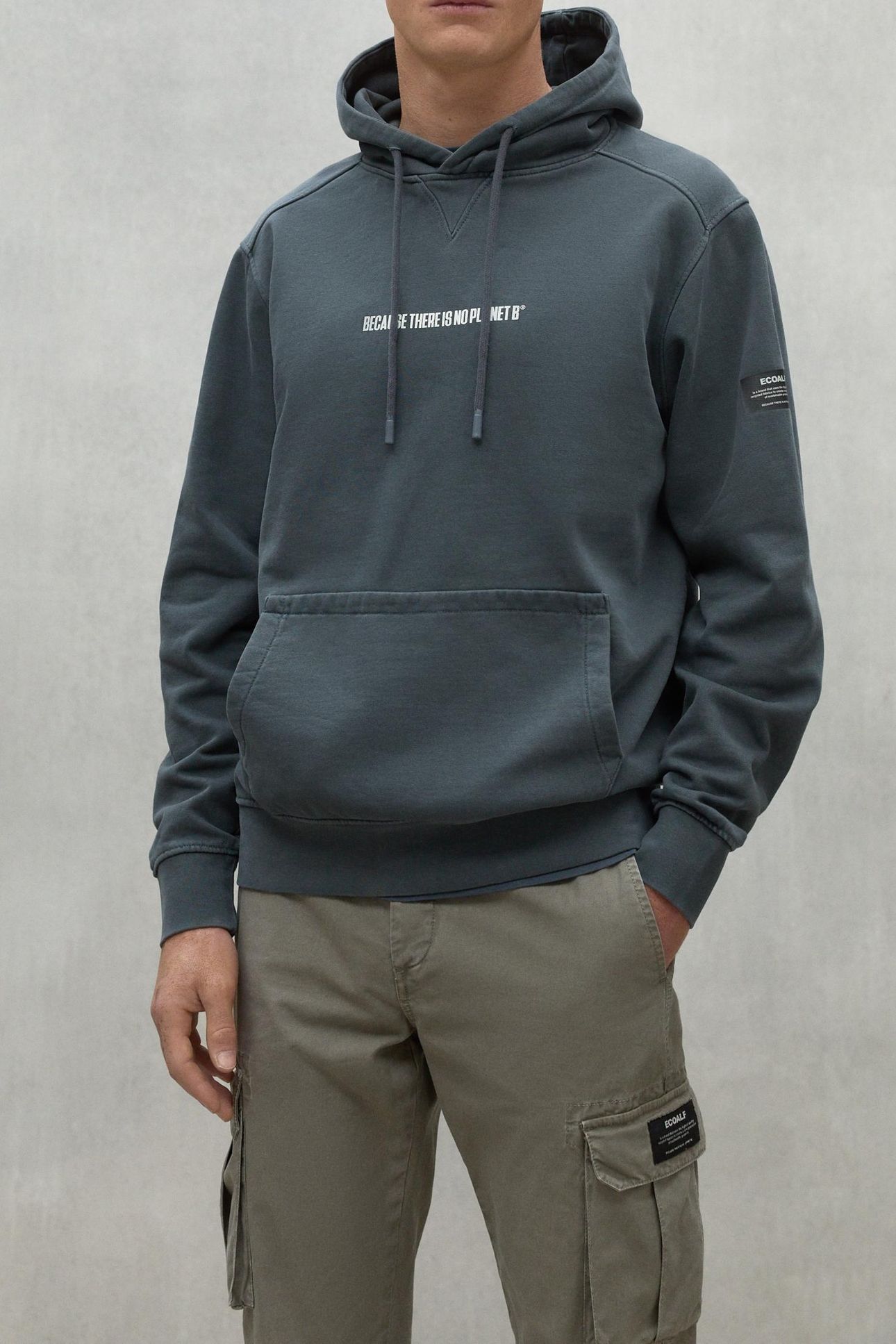 BARCAALF SWEATSHIRT STEEL BLUE 1