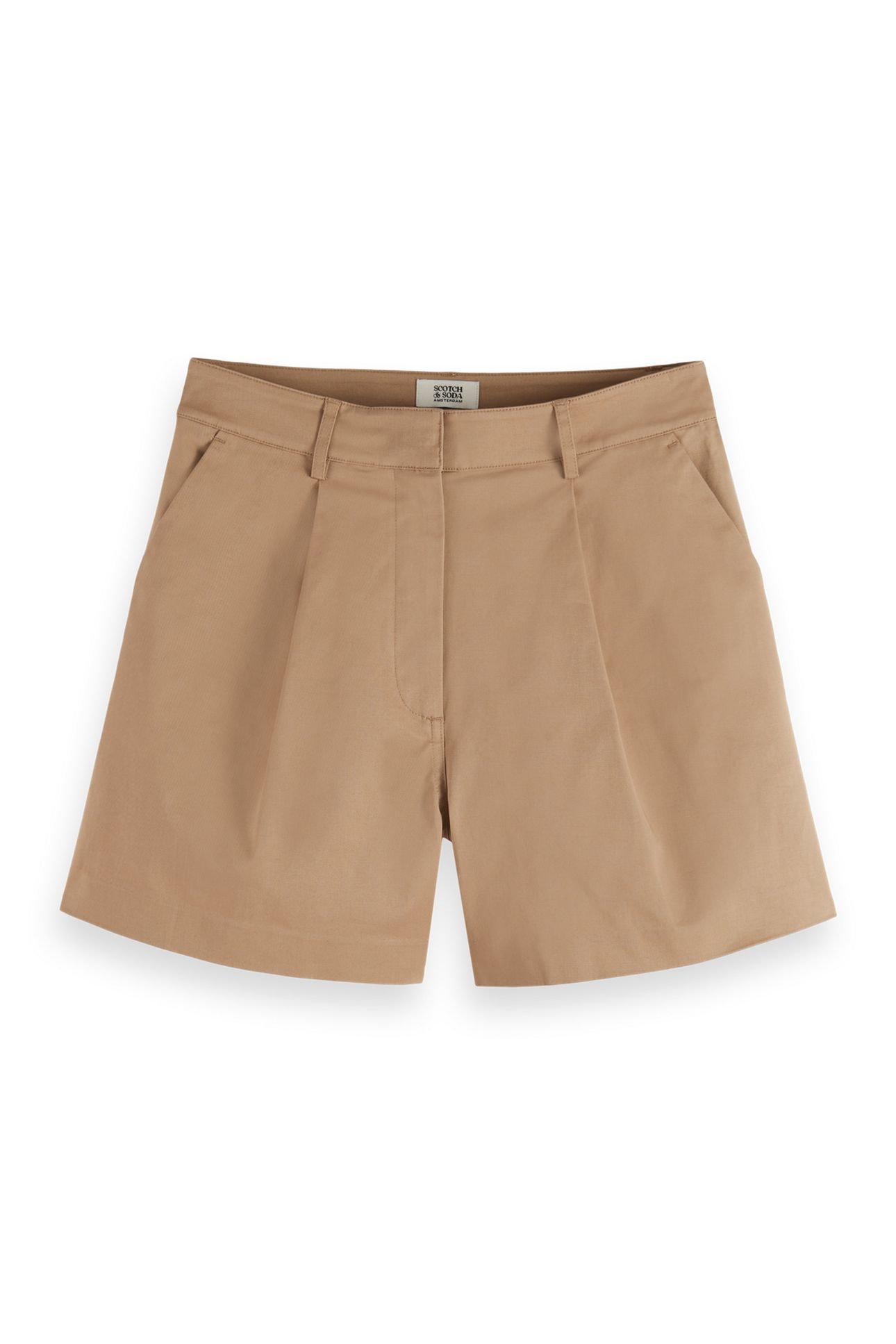 CORE ABOTT CHINO SHORT CREAM / RED 1