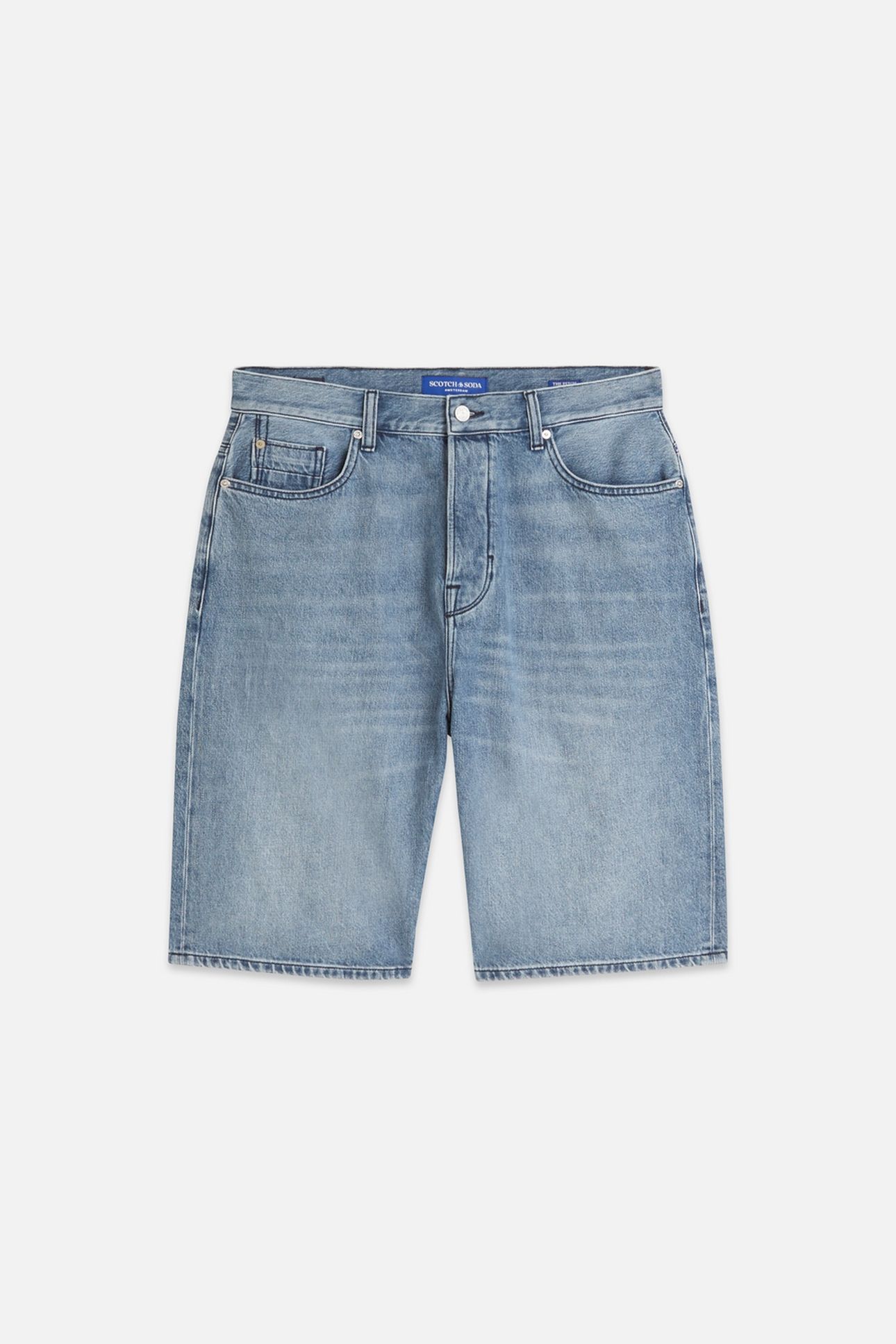 THE PITCH LOOSEFIT JEANS SHORT NAVY 1