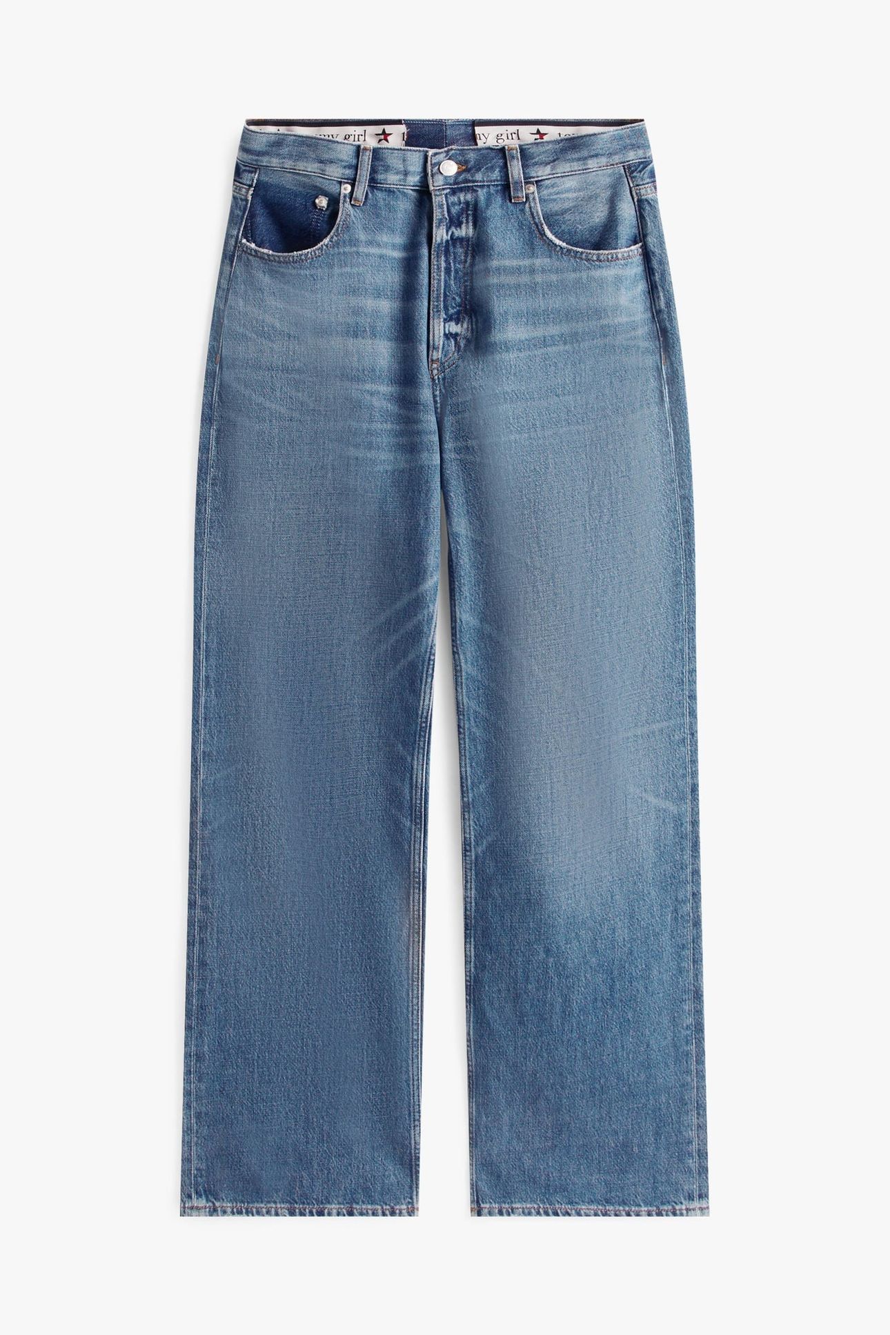 UNISEX TOMMY GIRL RELAXEDD INDIGO WASH 9