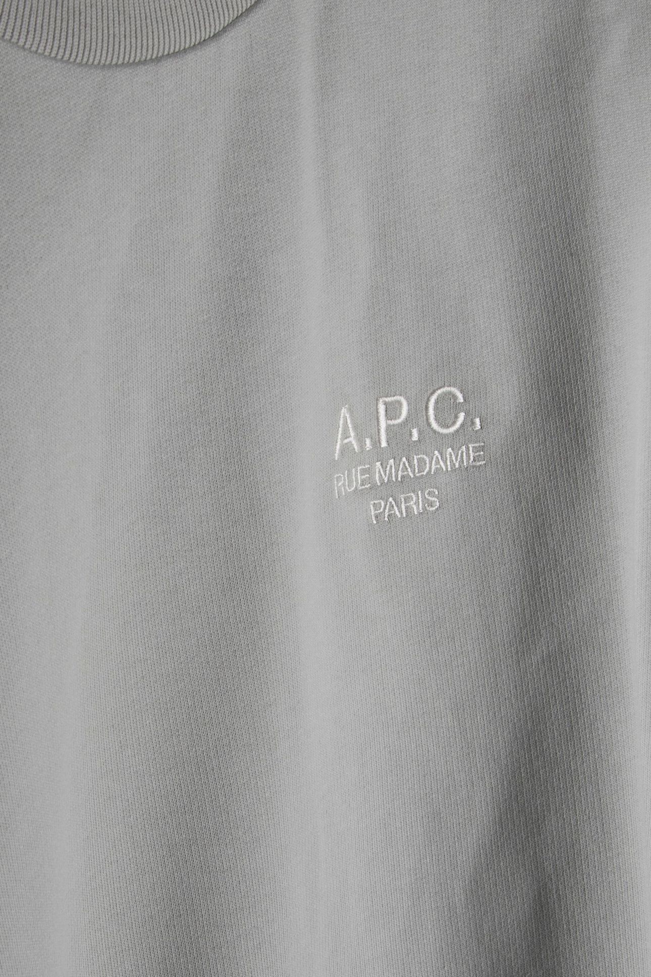 UNISEX SWEATSHIRT STANDARD RUE MADAME BLUE GREY/WHITE 5