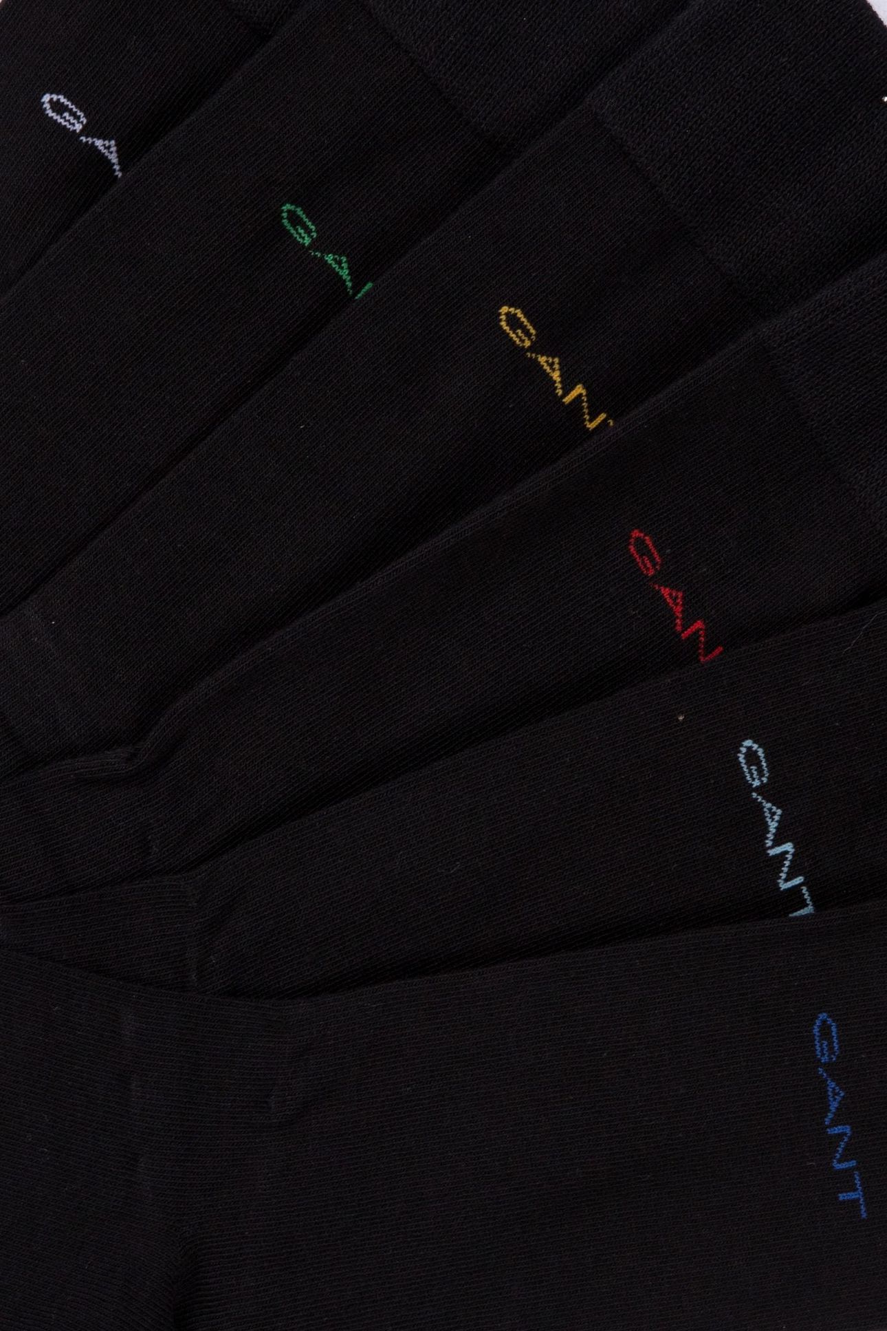 SOFT COTTON SOCKS 6-PACK BLACK 5