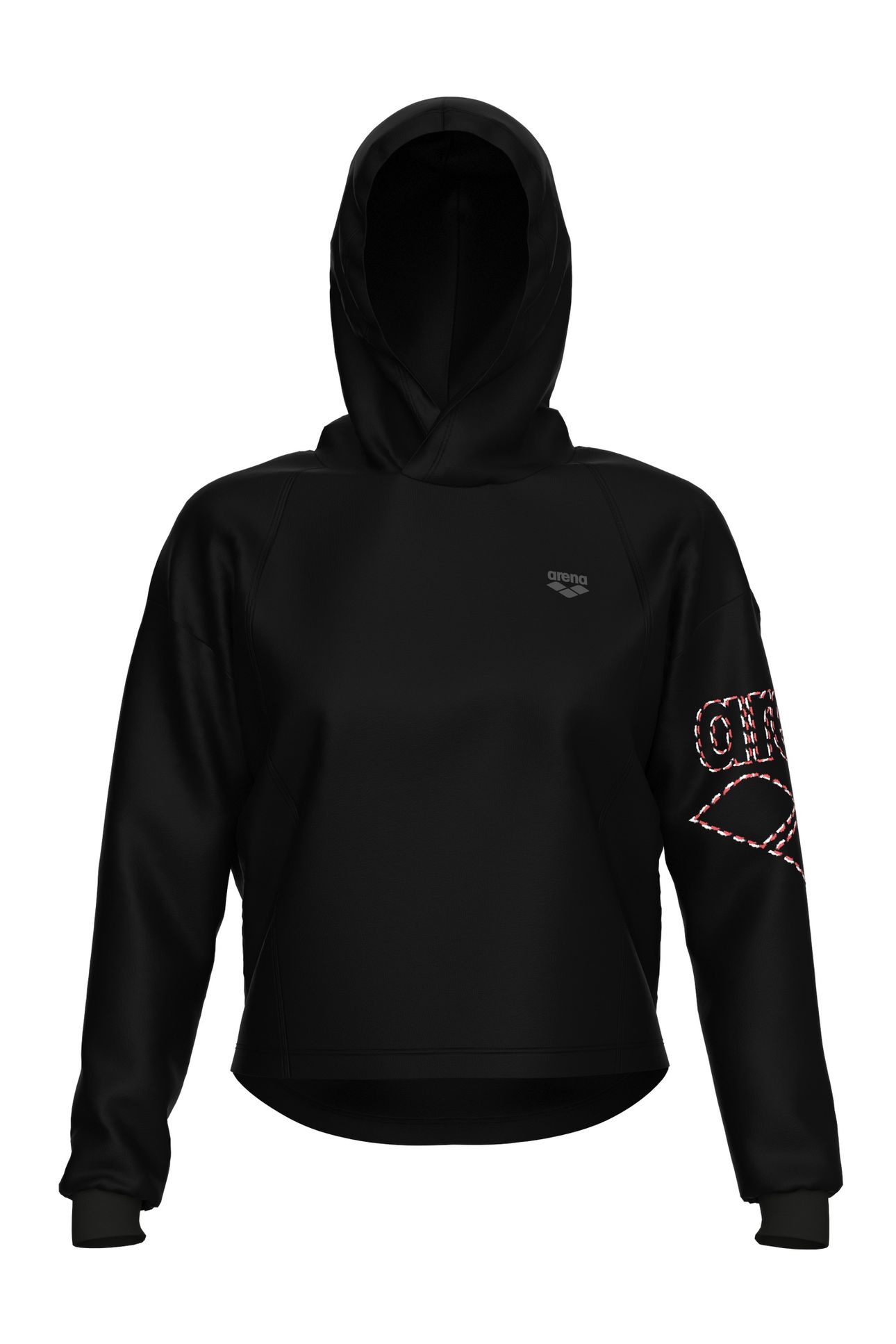 TEAM ESSENTIAL SWEAT SHIRT BLACK 1
