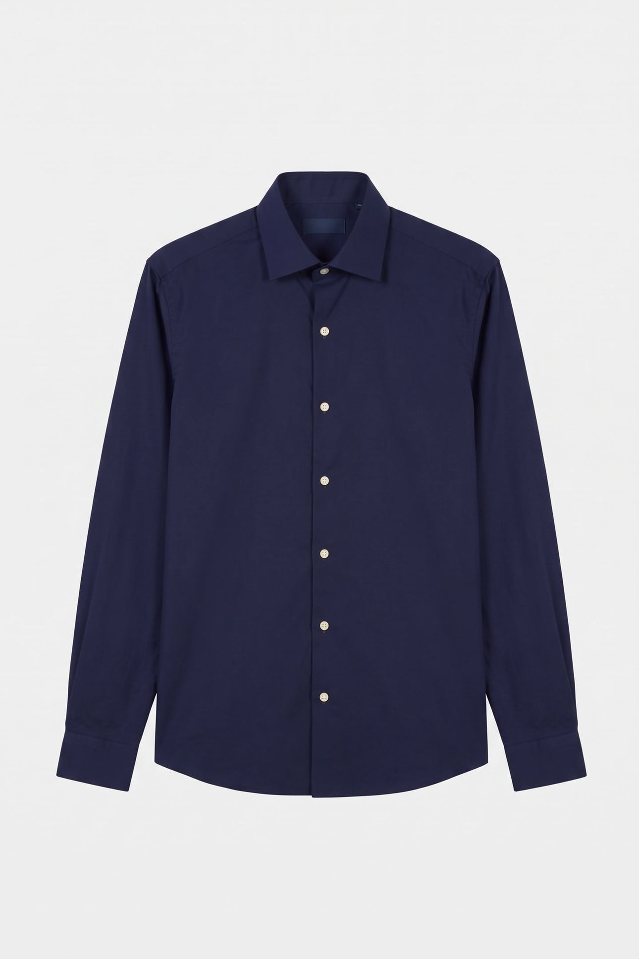SLIM PERF WOVEN SHIRT NAVY 3