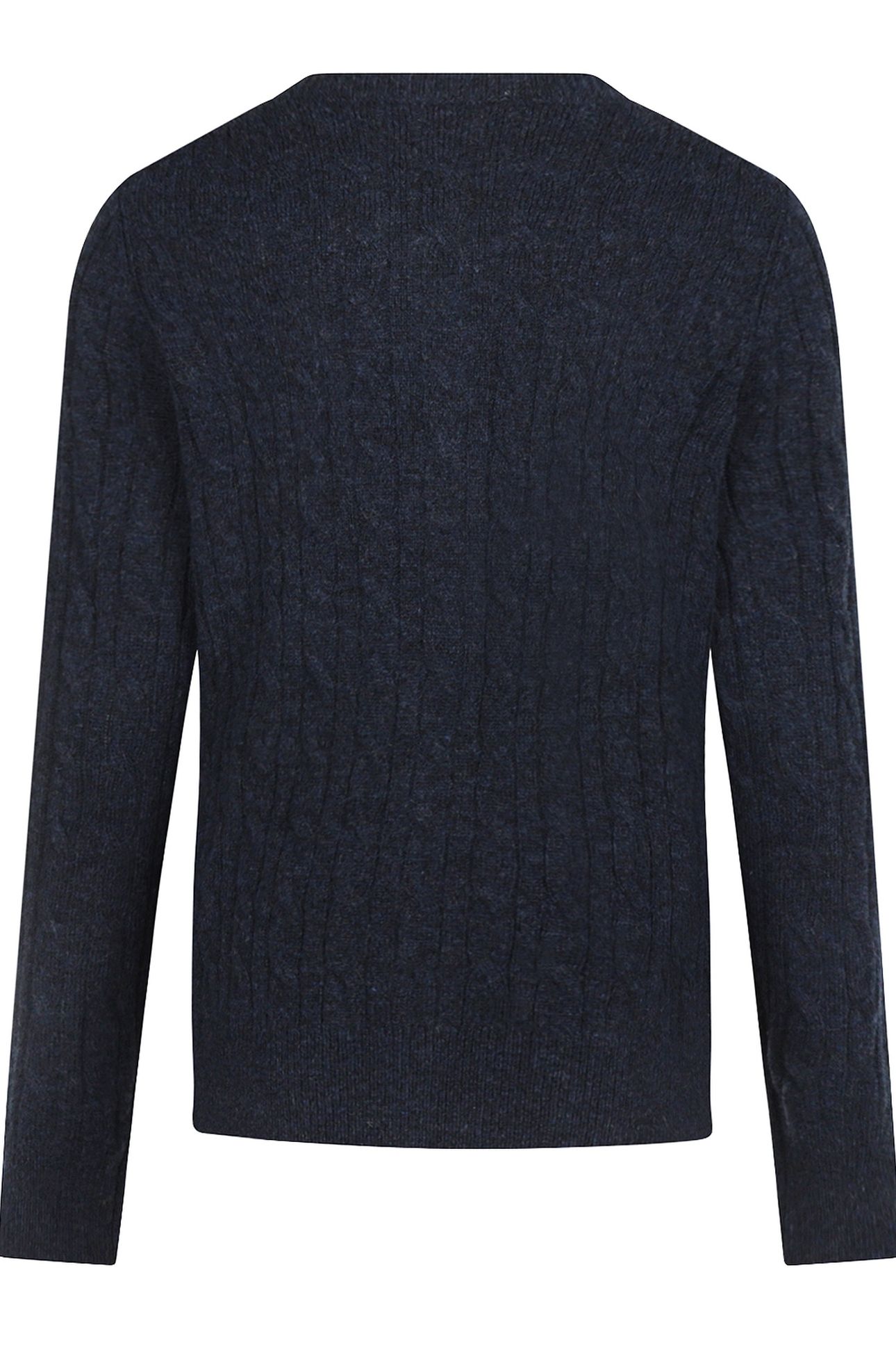 BUTTON CABLE CARDIGAN NAVY 4