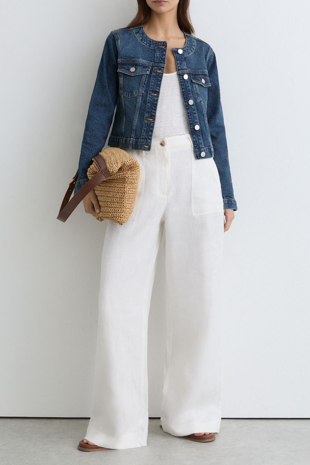 DENIM JACKET MID BLUE 1