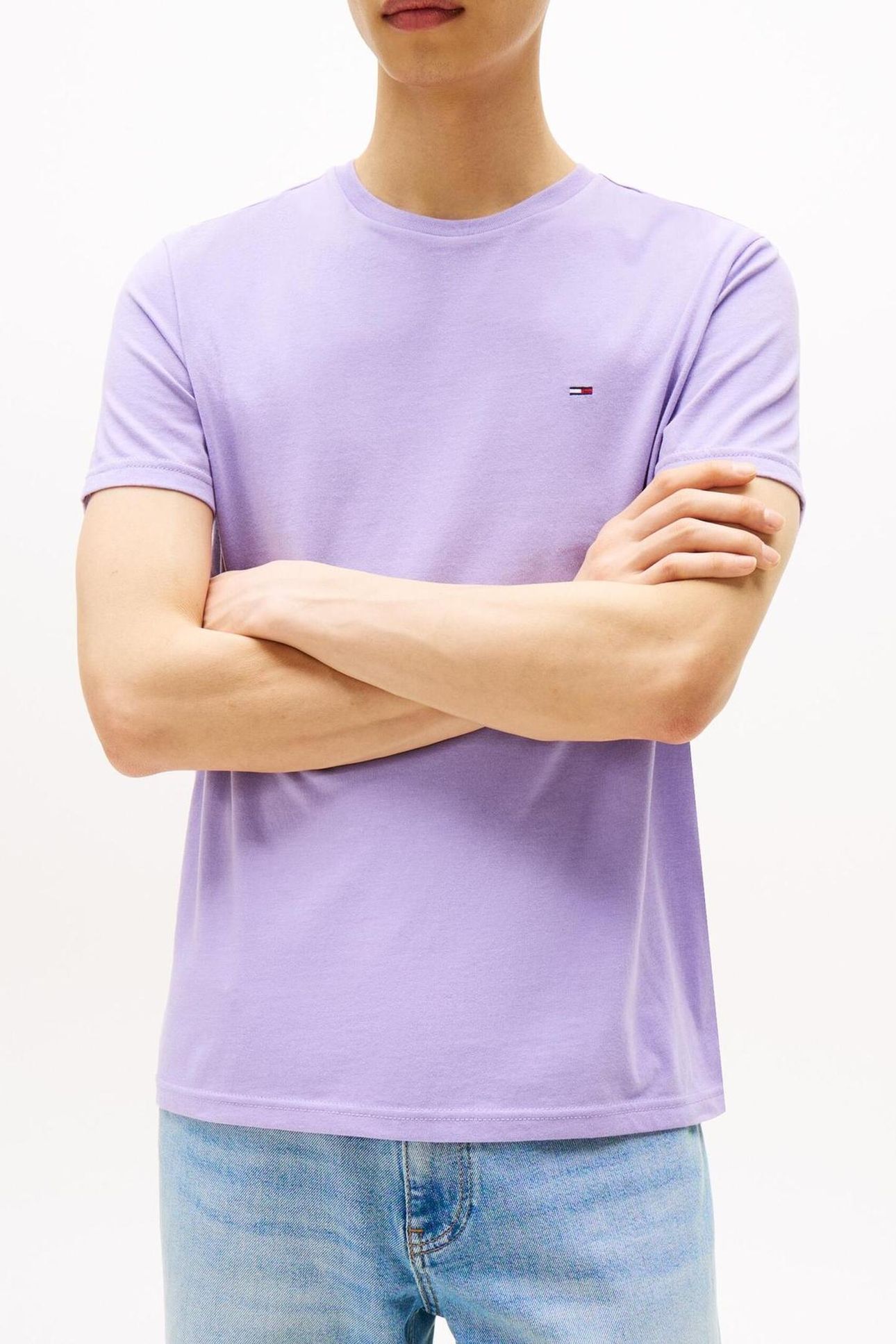 TJM XSLIM JASPE TEE OPHELIA PURPLE HEATHER 1