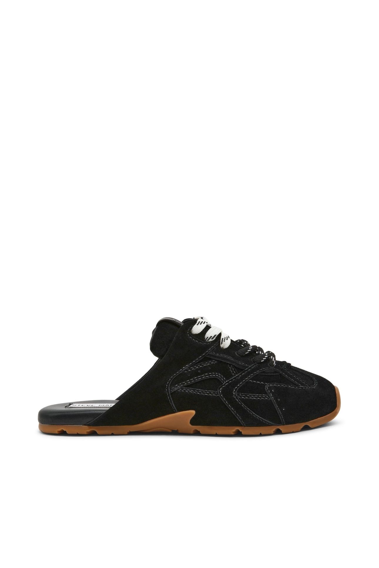 ASIEL-MULE BLACK SUEDE 1