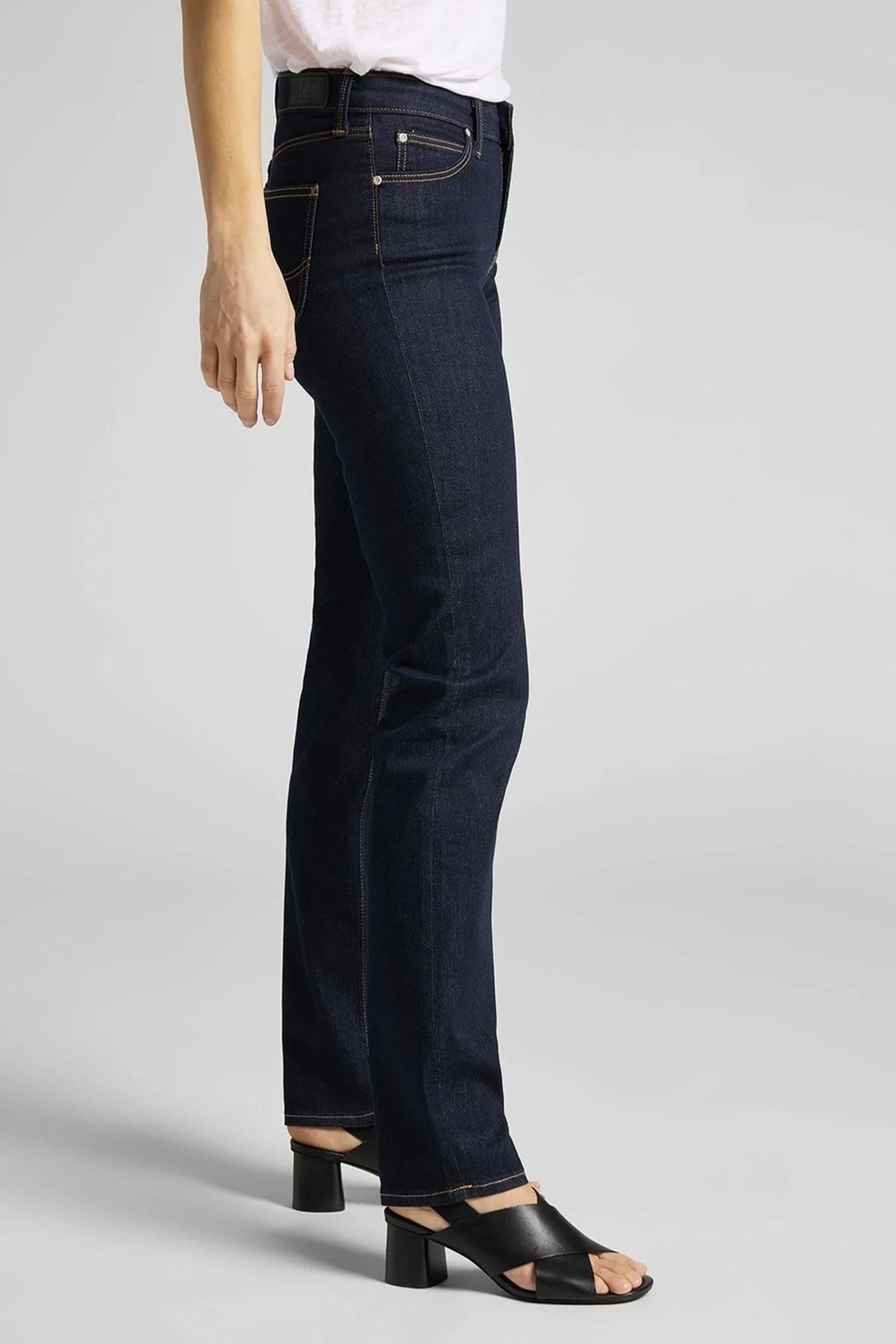 MARION RINSE STRAIGHT JEANS DENIM BLUE 3