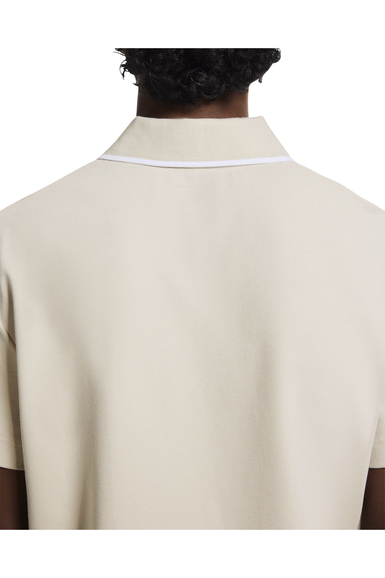 COURTSIDE POLO 1 SAND | WHITE 9