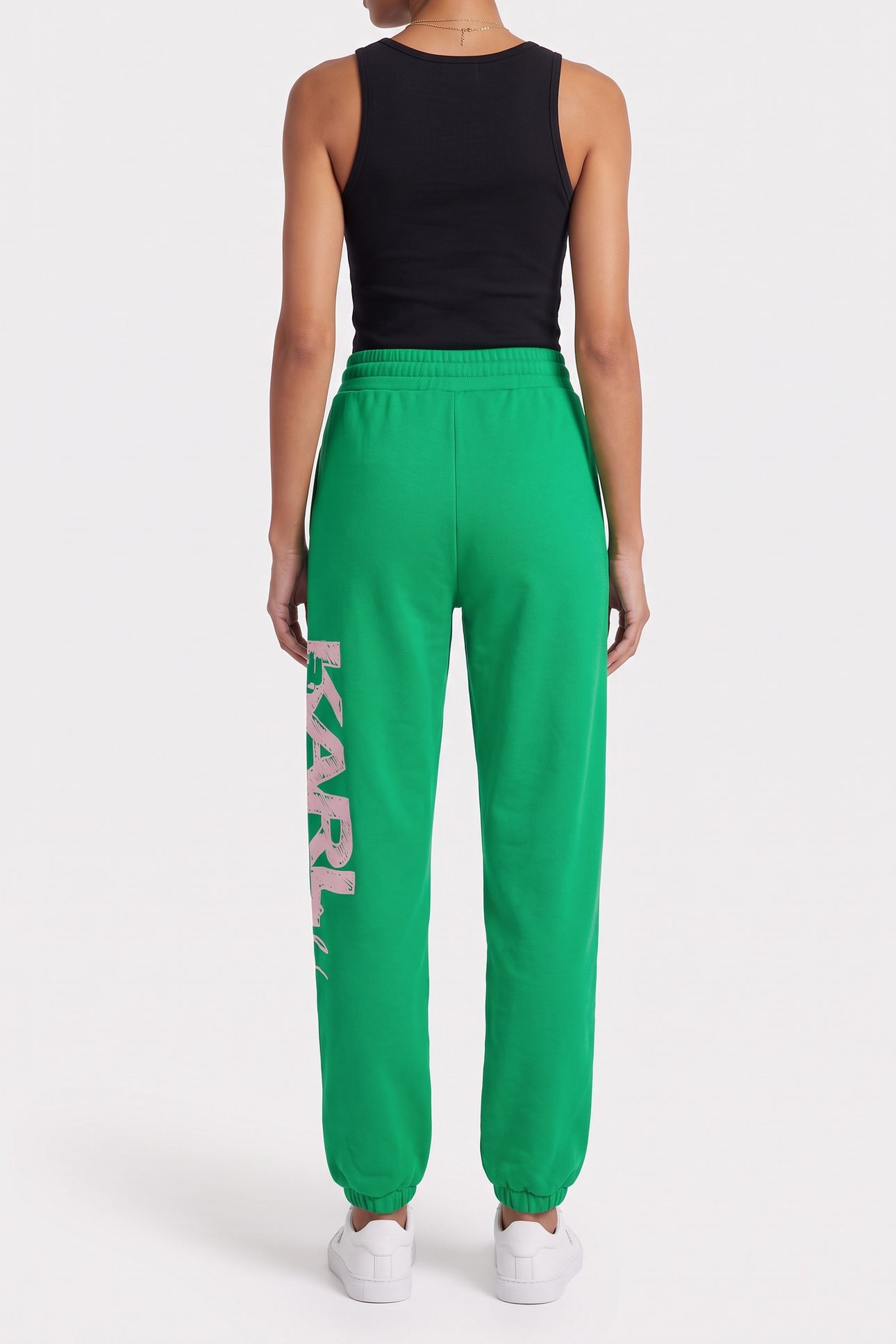 FUN LOGO SWEATPANTS BRIGHT GREEN 4