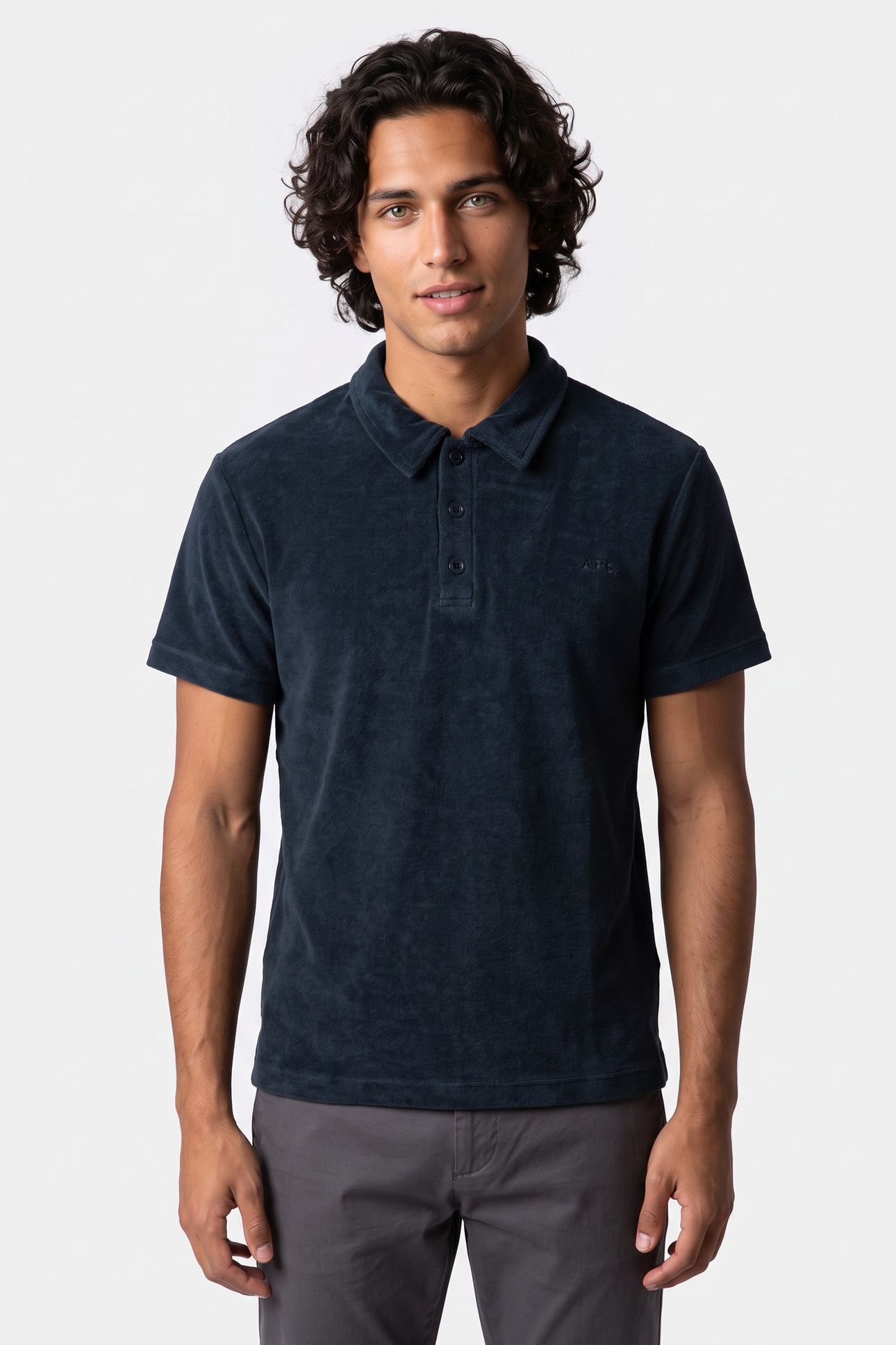 UNISEX POLO SHORT SLEEVE DARK NAVY 2
