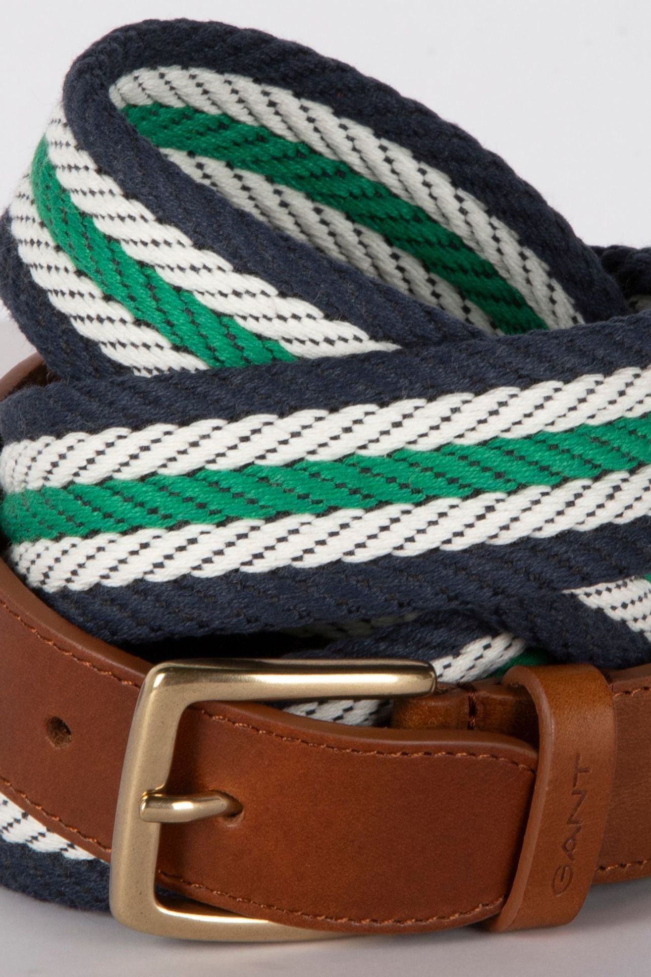 STRIPE WEBBING BELT LAVISH GREEN 5