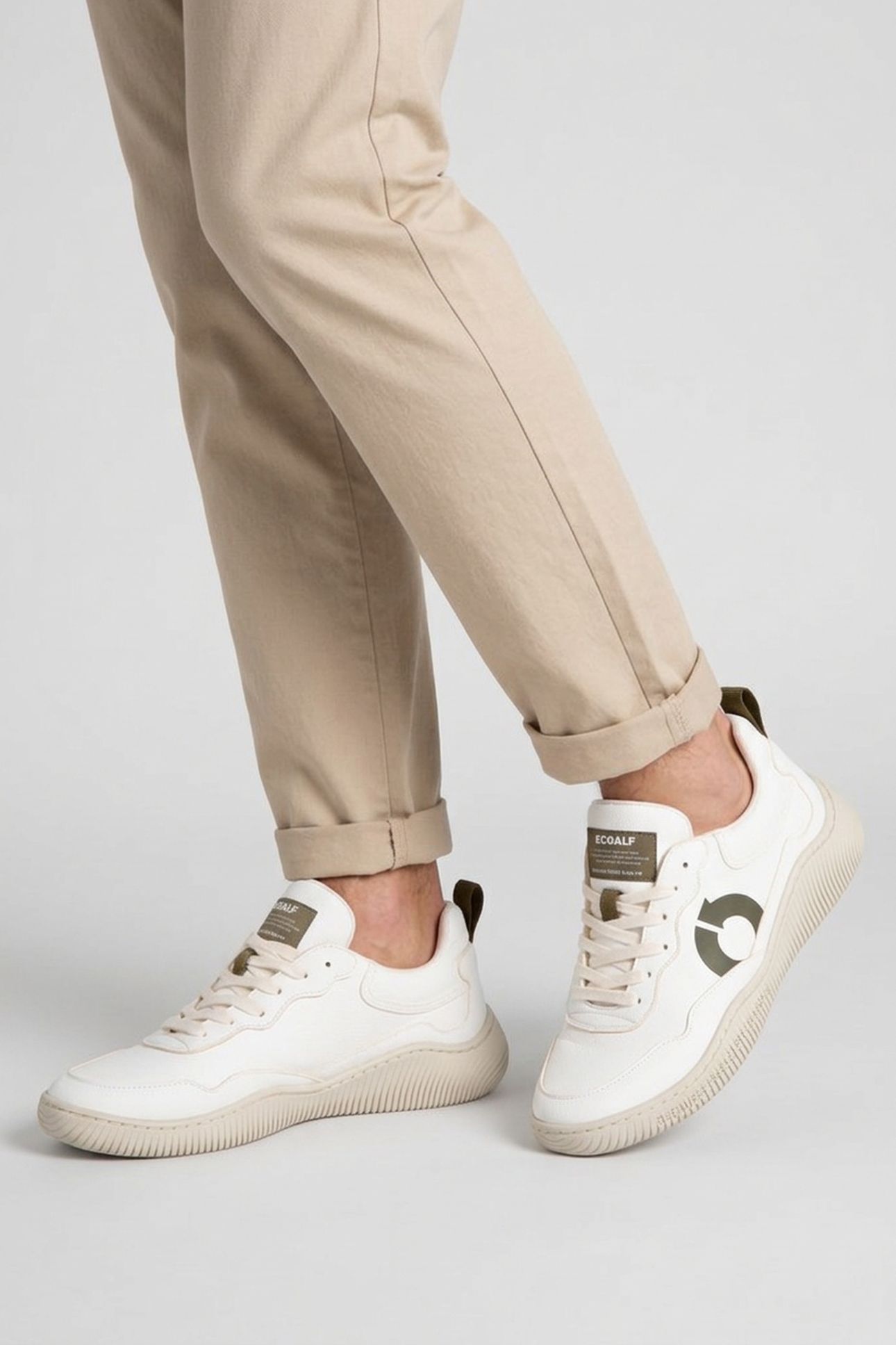 ALCUDIAALF SNEAKERS OFFWHITE/KHAKI 2