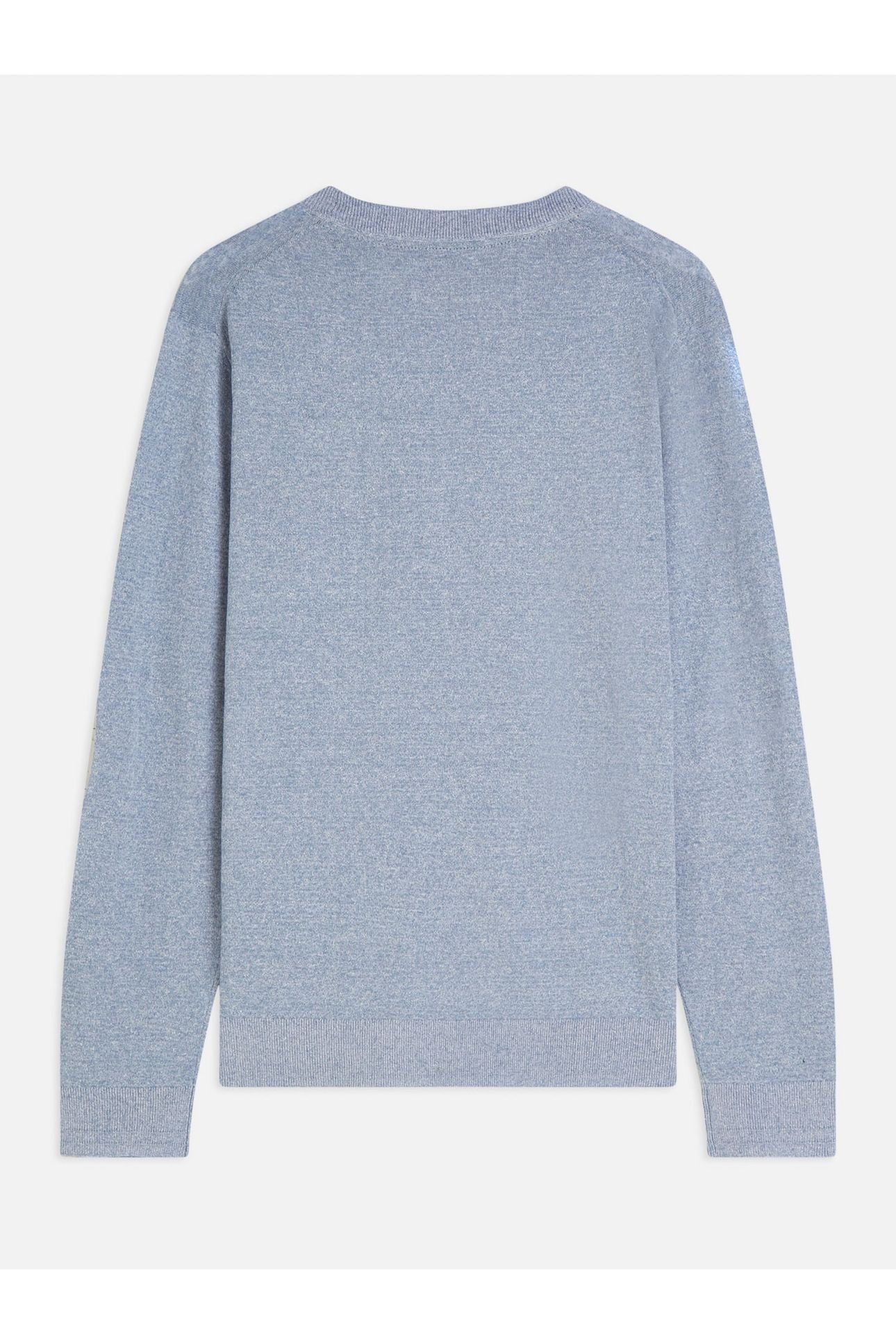 LINENBLEND MELANGE REGULARFIT PULLOVER NAVY 5