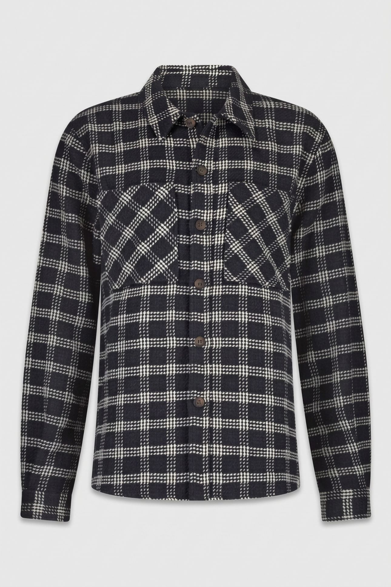 TOMMY OVERSHIRT BLUE GRAPHITE 5