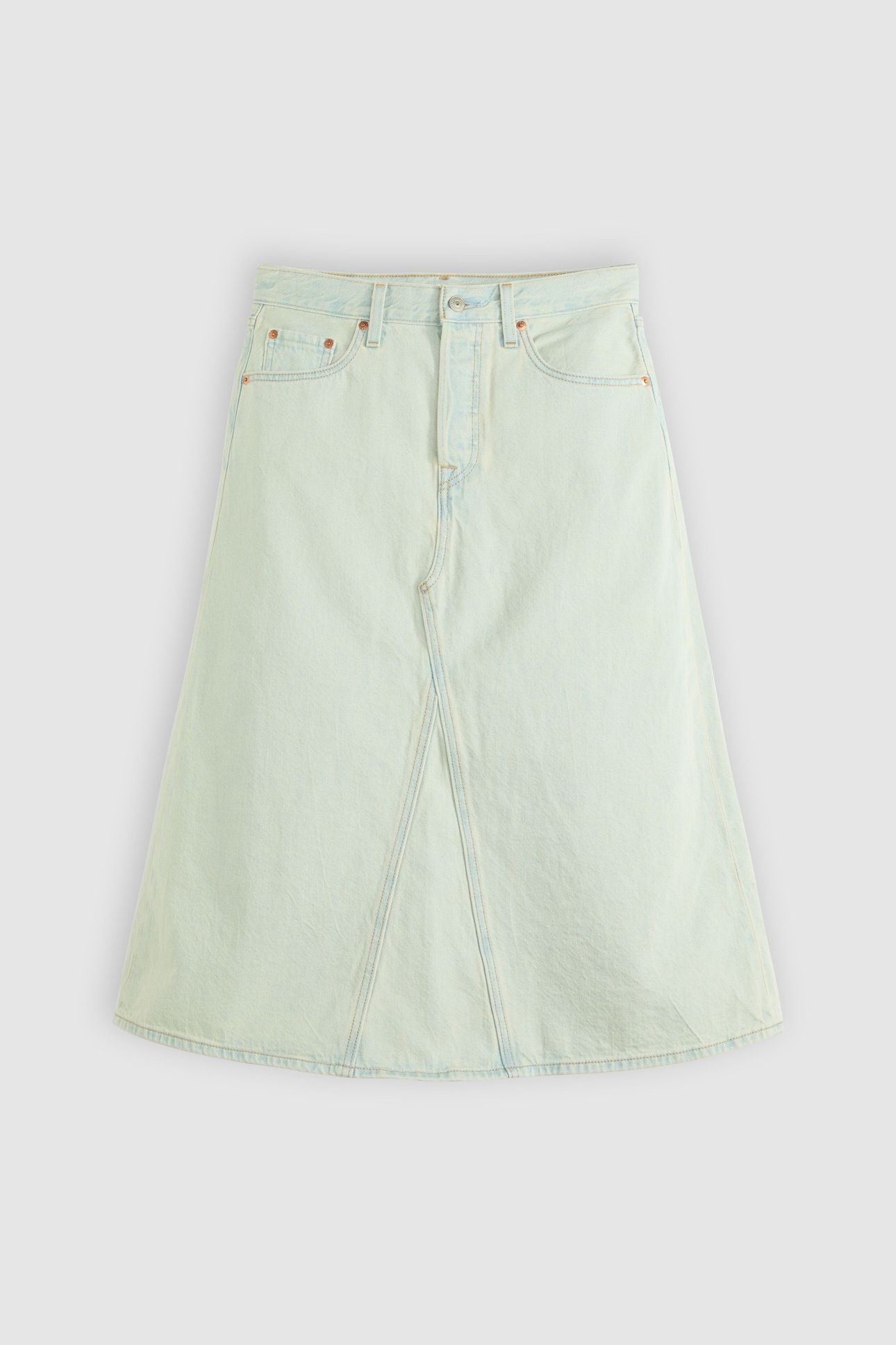 HIGH RISE A-LINE DECON SKIRT 5