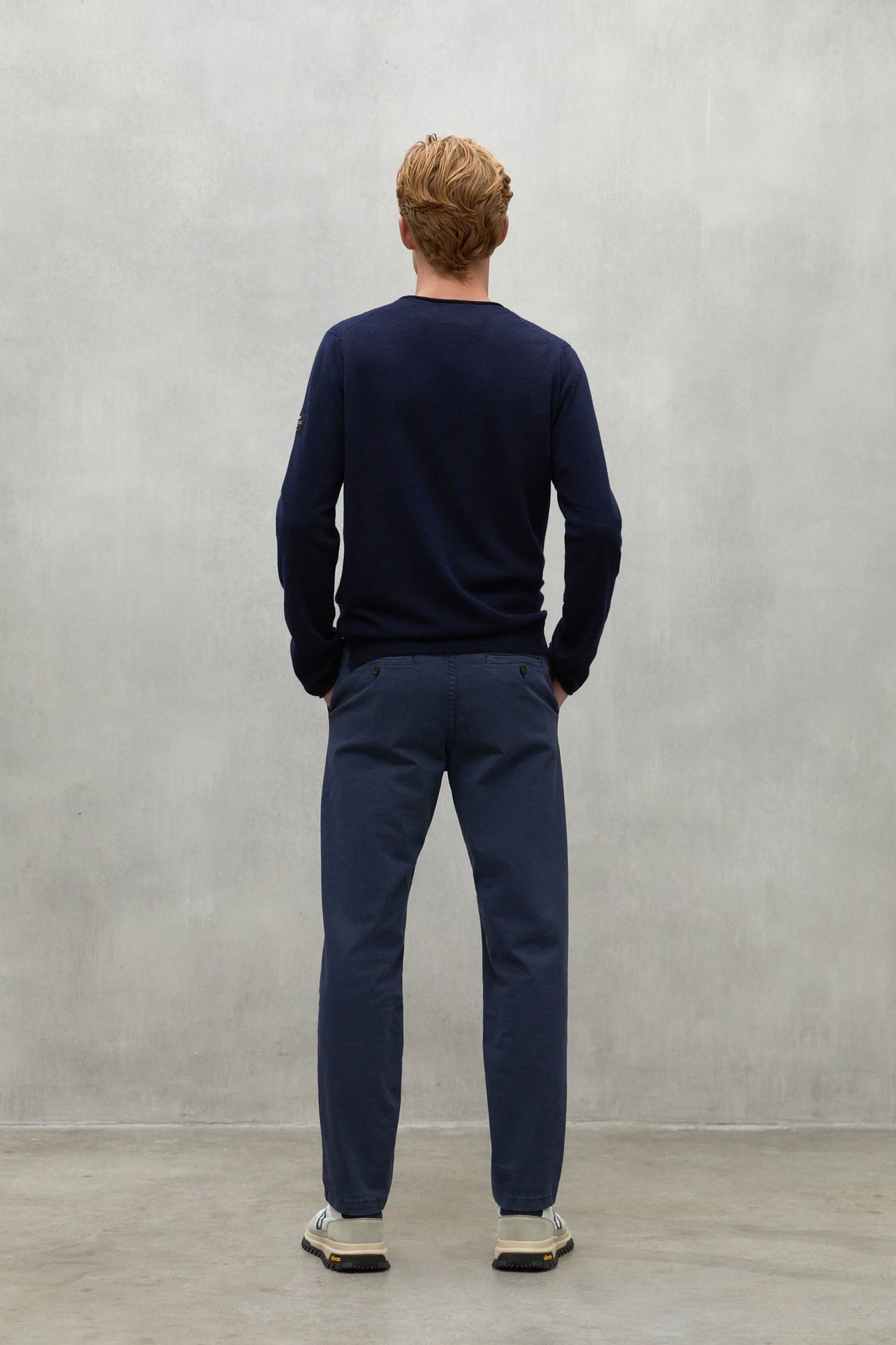 ETHICAALF WINTER PANTS DEEP NAVY 2