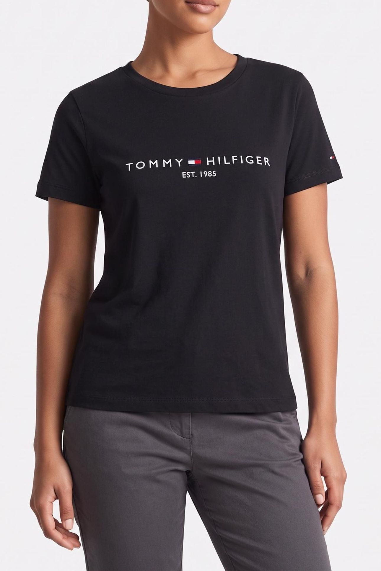 TH ESSENTIAL HILFIGER C-NECK DESERT SKY 1