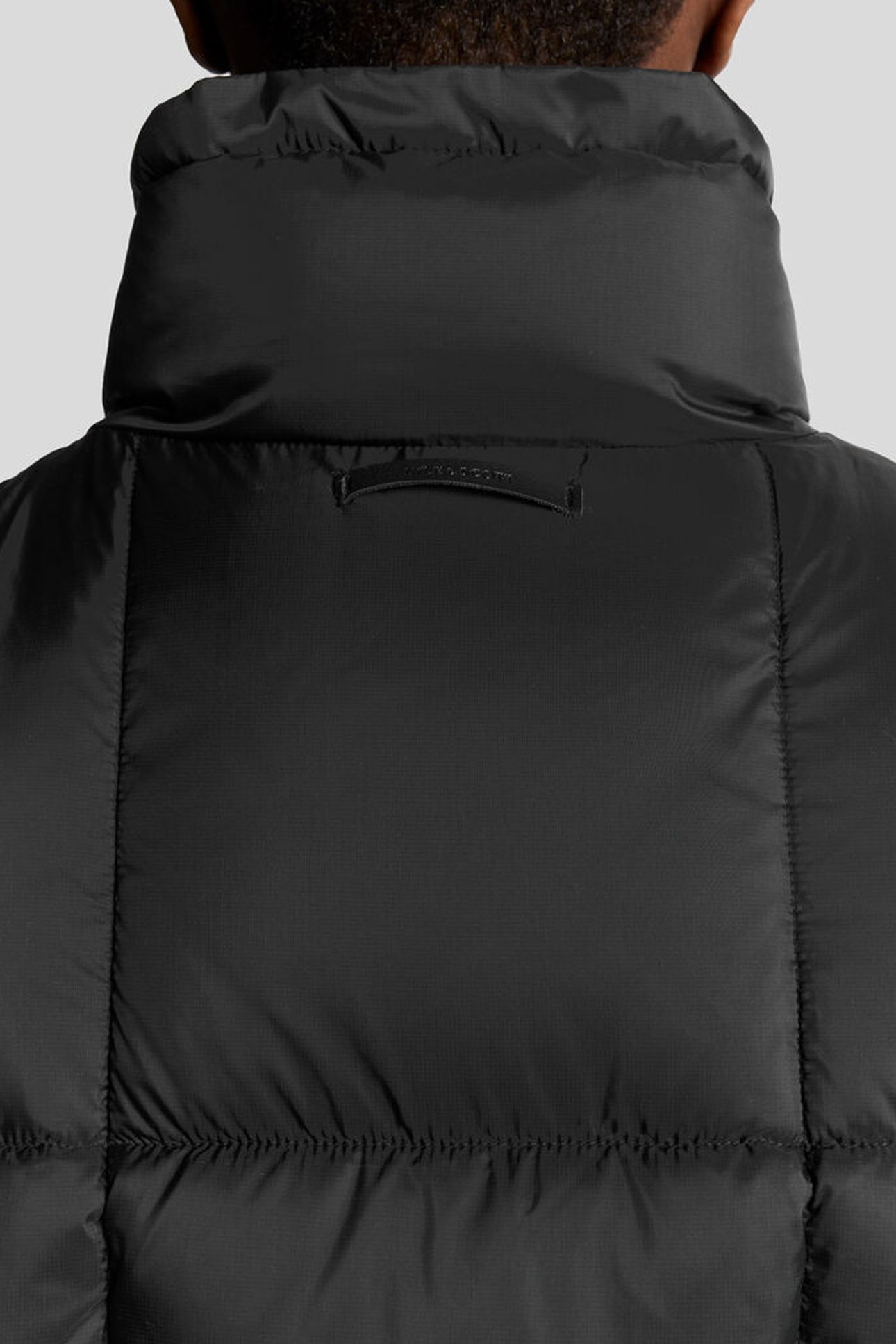 SQUARE WADDED COCOON GILET LACQUER 7