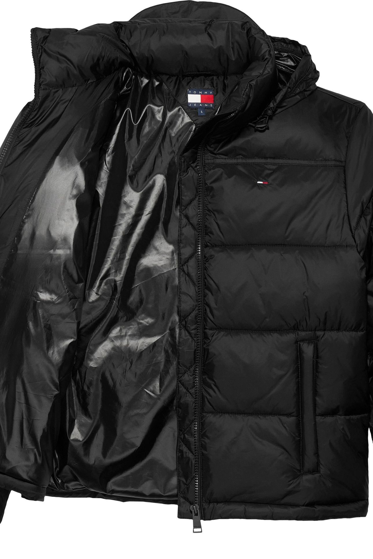 TJW PCKBL HOOD ESSENTIAL BLACK 7