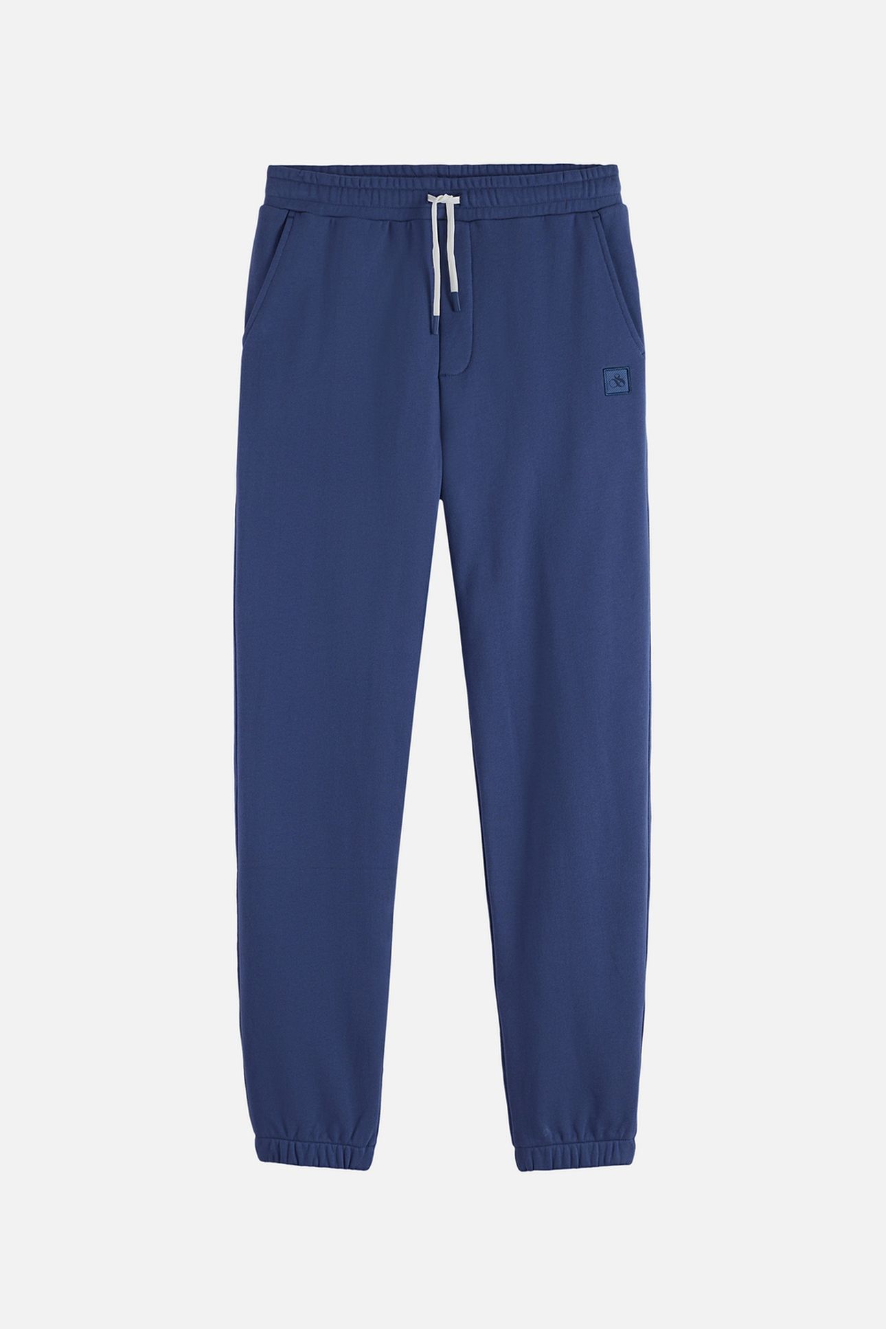 SEASONAL CORE LOGO BADGE REGULAR-FIT SWEATPANTS NAVY 1