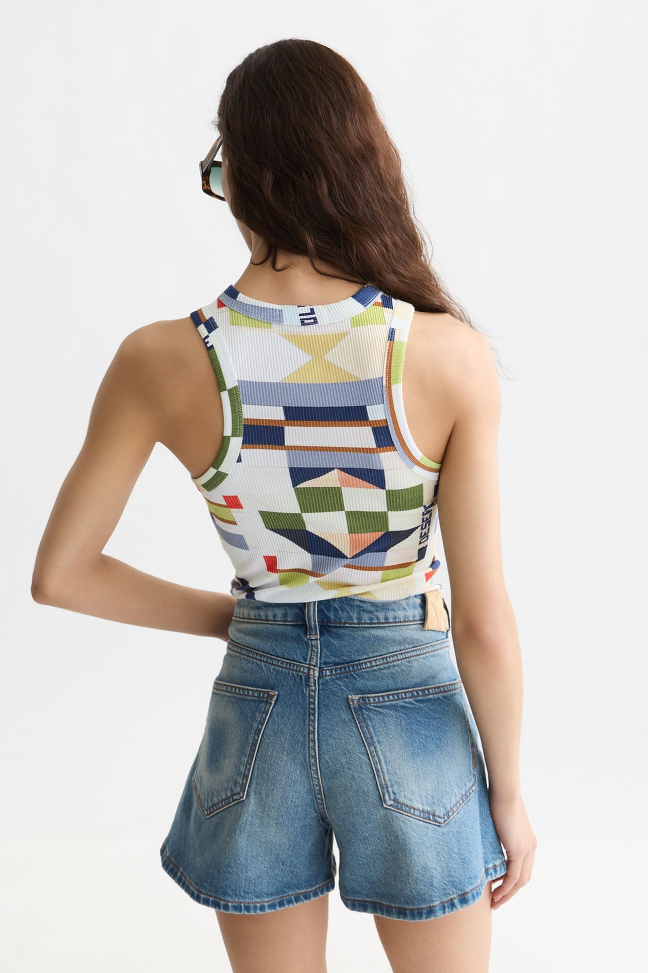 ALL OVER PRINTED TANK PATCHWORK INFINITY 2