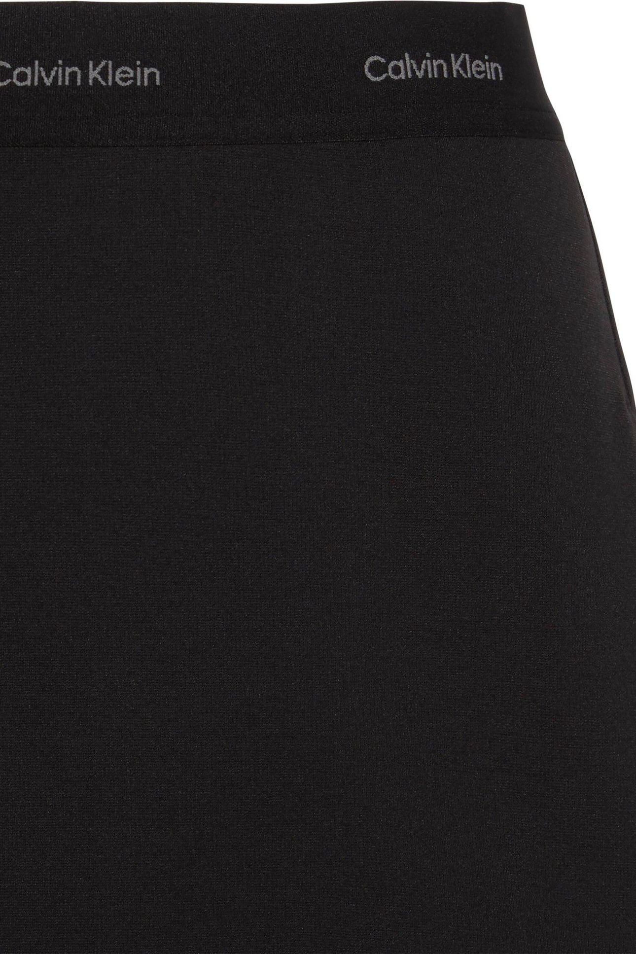 PONTE LOGO WB MINI SKIRT BLACK 3