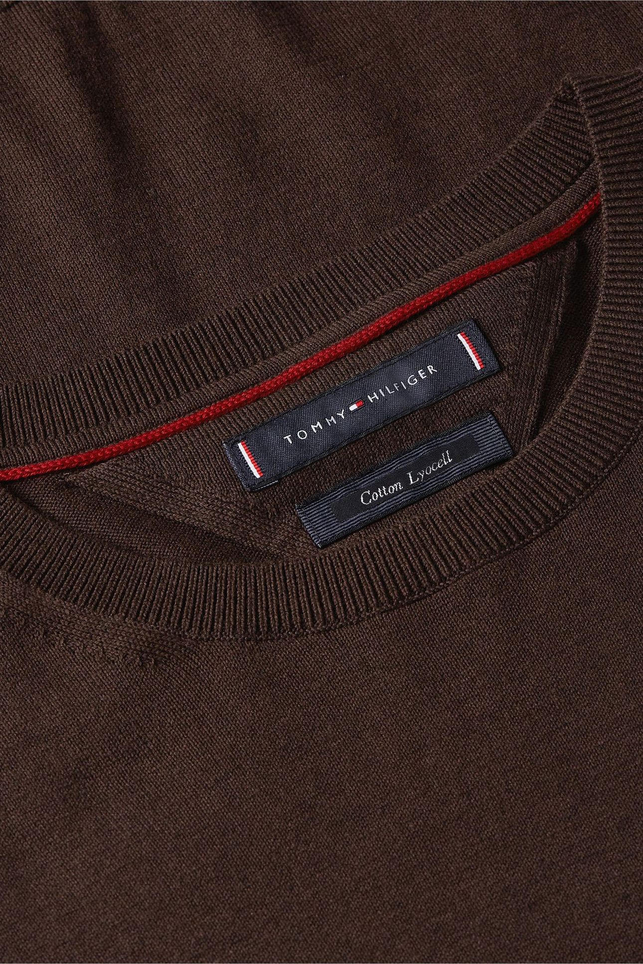 DC COTTON/LYOCELL CREWNECK CHOCOLATE 3
