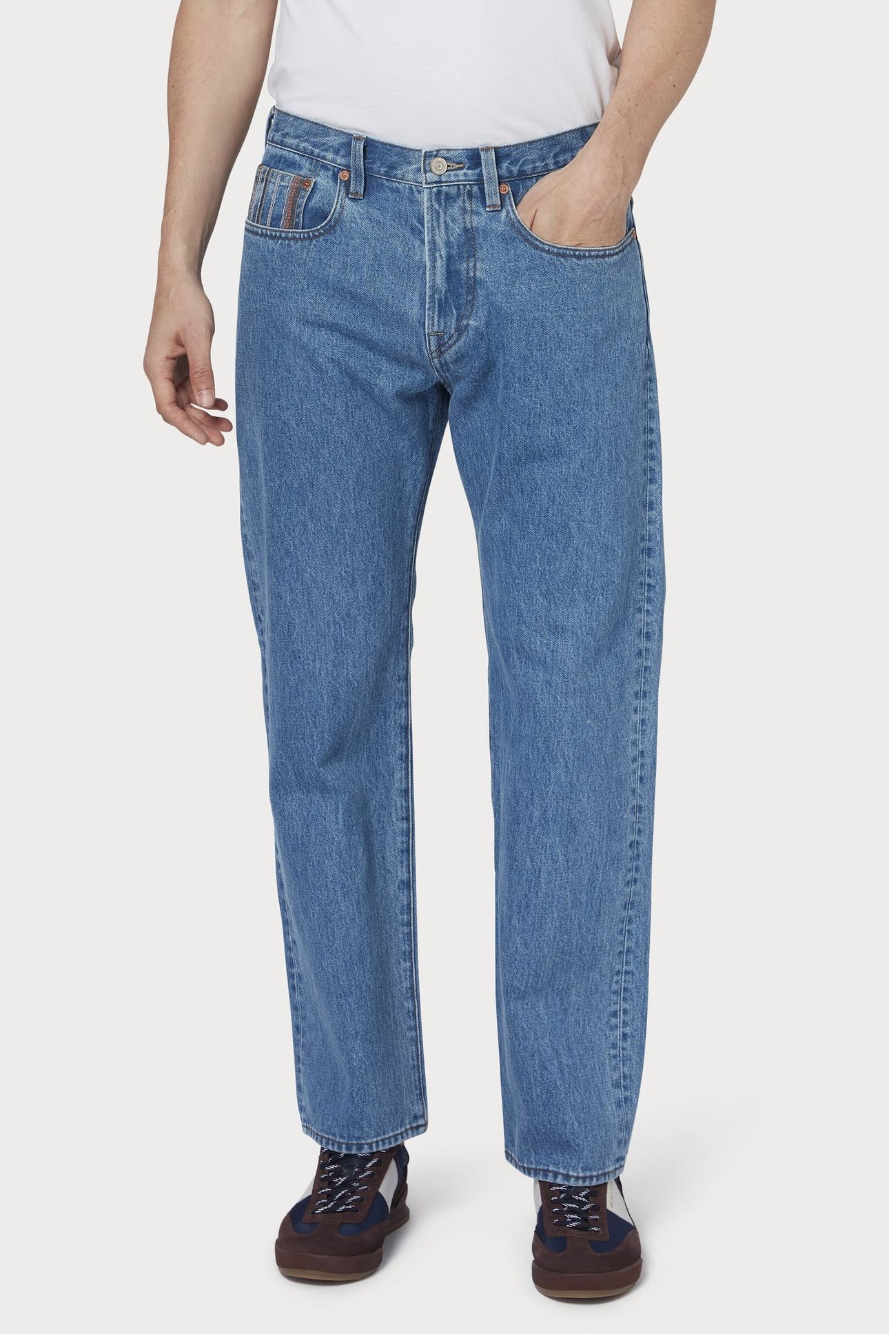 MENS STANDARD FIT JEAN BLUE 2