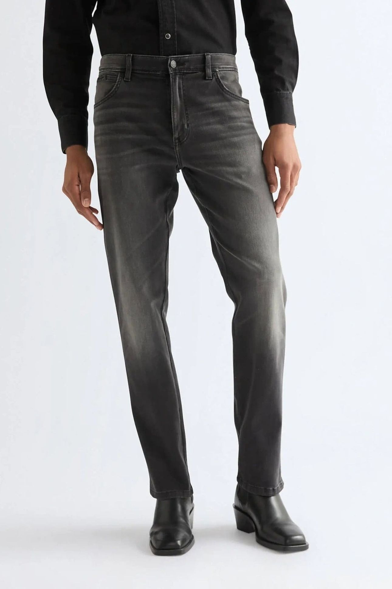 TEXAS RAVEN ASH JEANS DENIM GREY 1