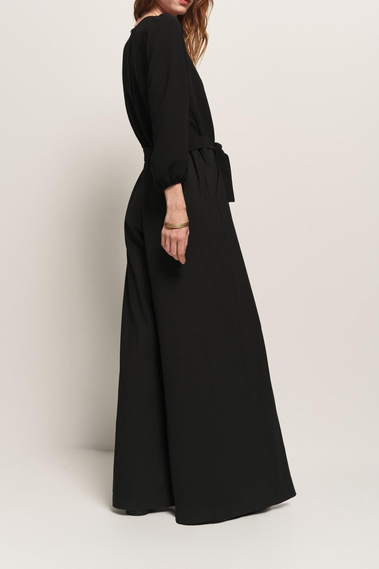 RUFF - BLACK FLARED JUMPSUIT 3