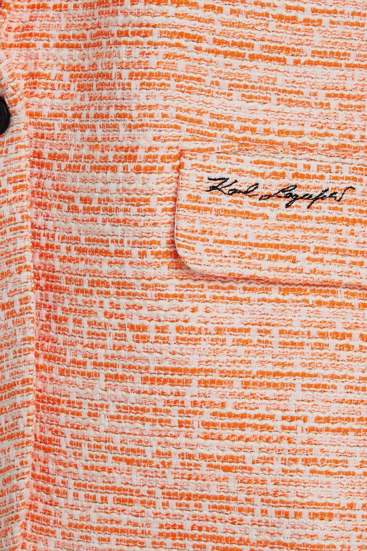 BOUCLÉ BLAZER ORANGE 4