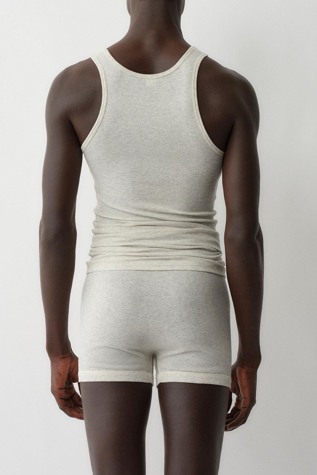 WALTER TANK TOP OYSTER MELANGE 4