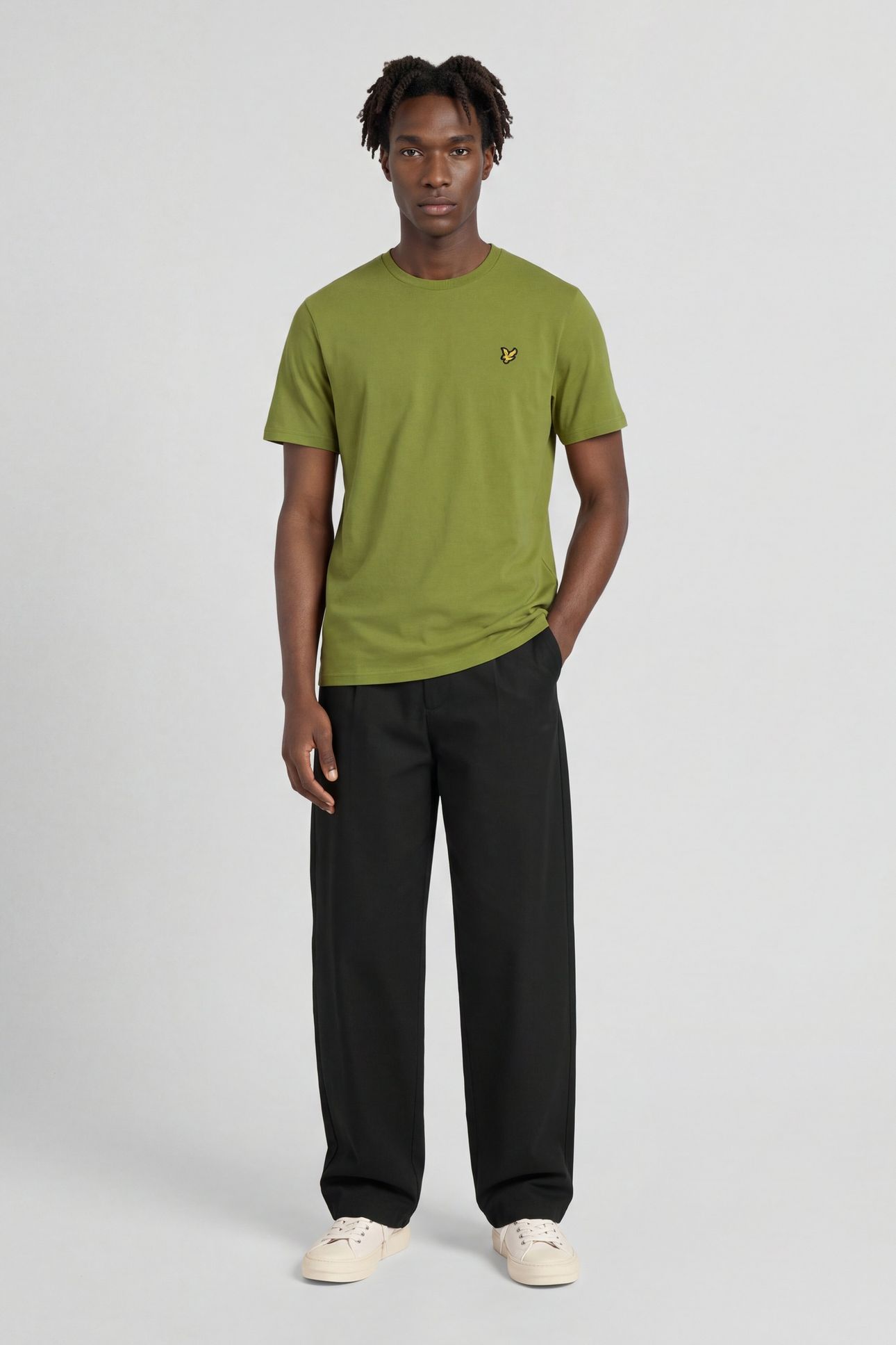 PLAIN T-SHIRT SHRUB GREEN 3