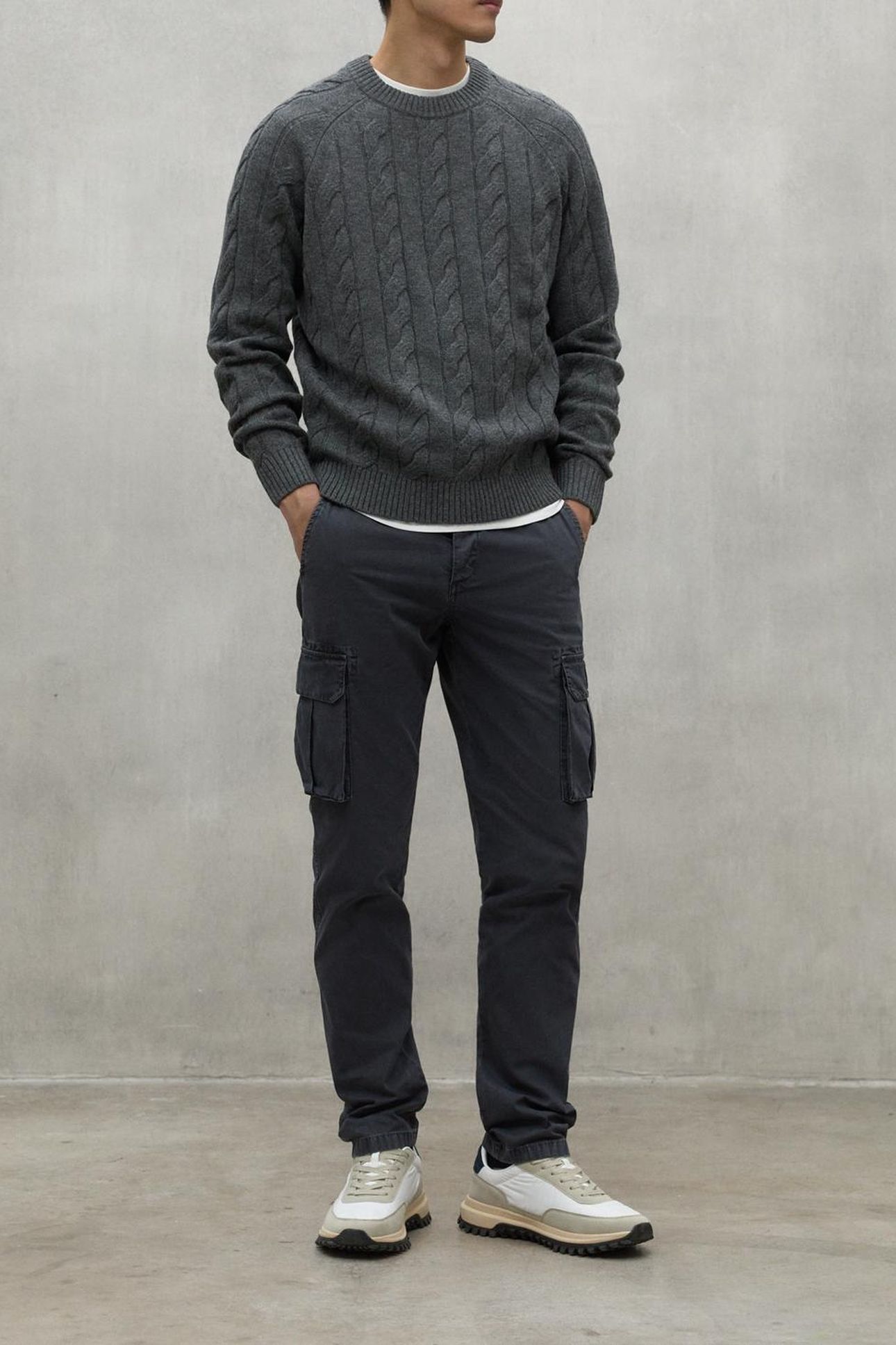 TILOALF KNIT MEDIUM GREY MELANGE 3