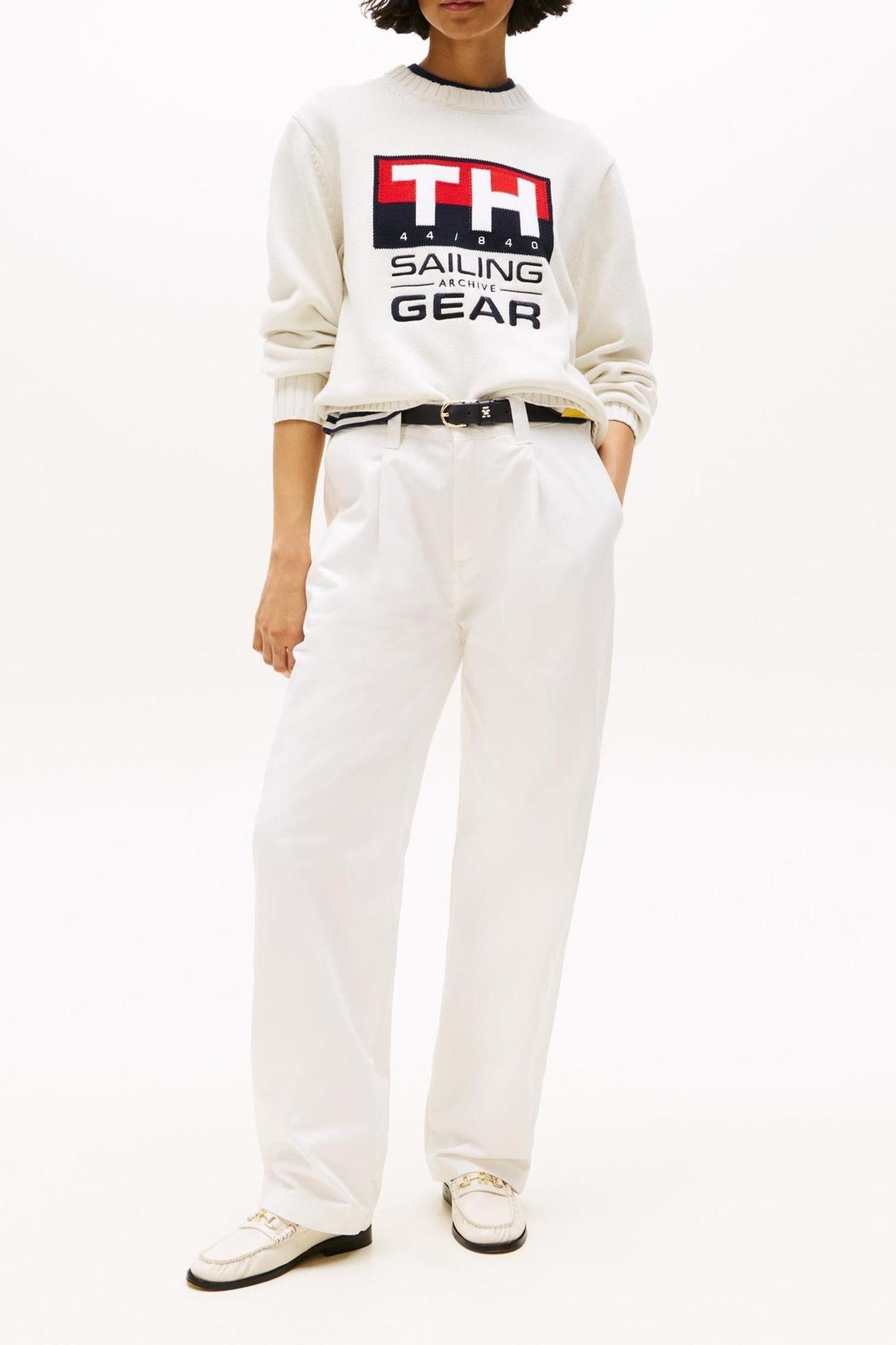 UNISEX GI SAILING CREWNECK IVORY 3