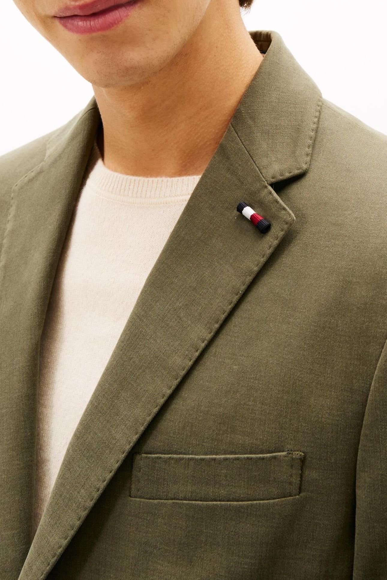 FINEST CHINO STRETCH BLAZER GREEN 5