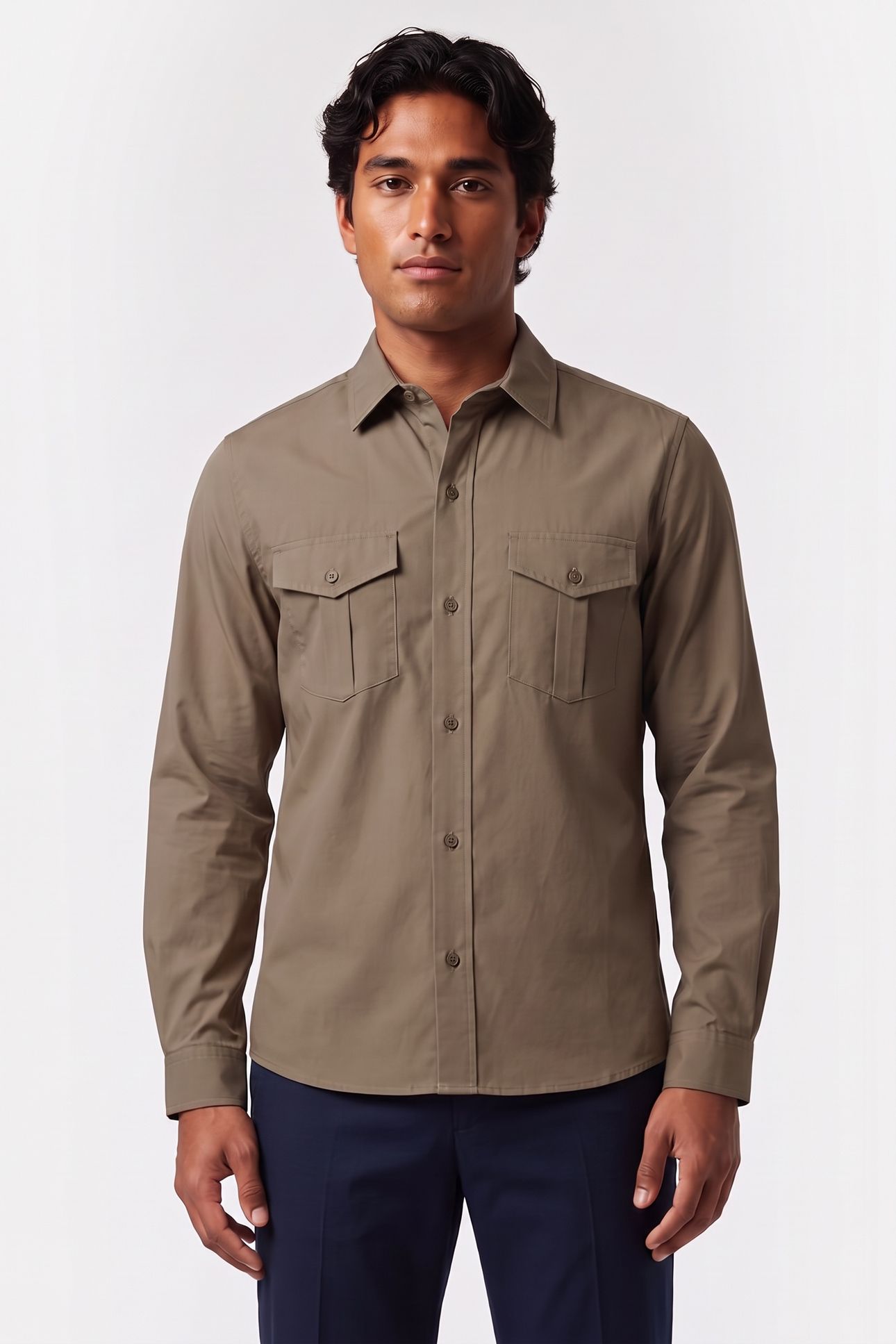 UNISEX UTILITY SHIRT SAGE GREEN 2