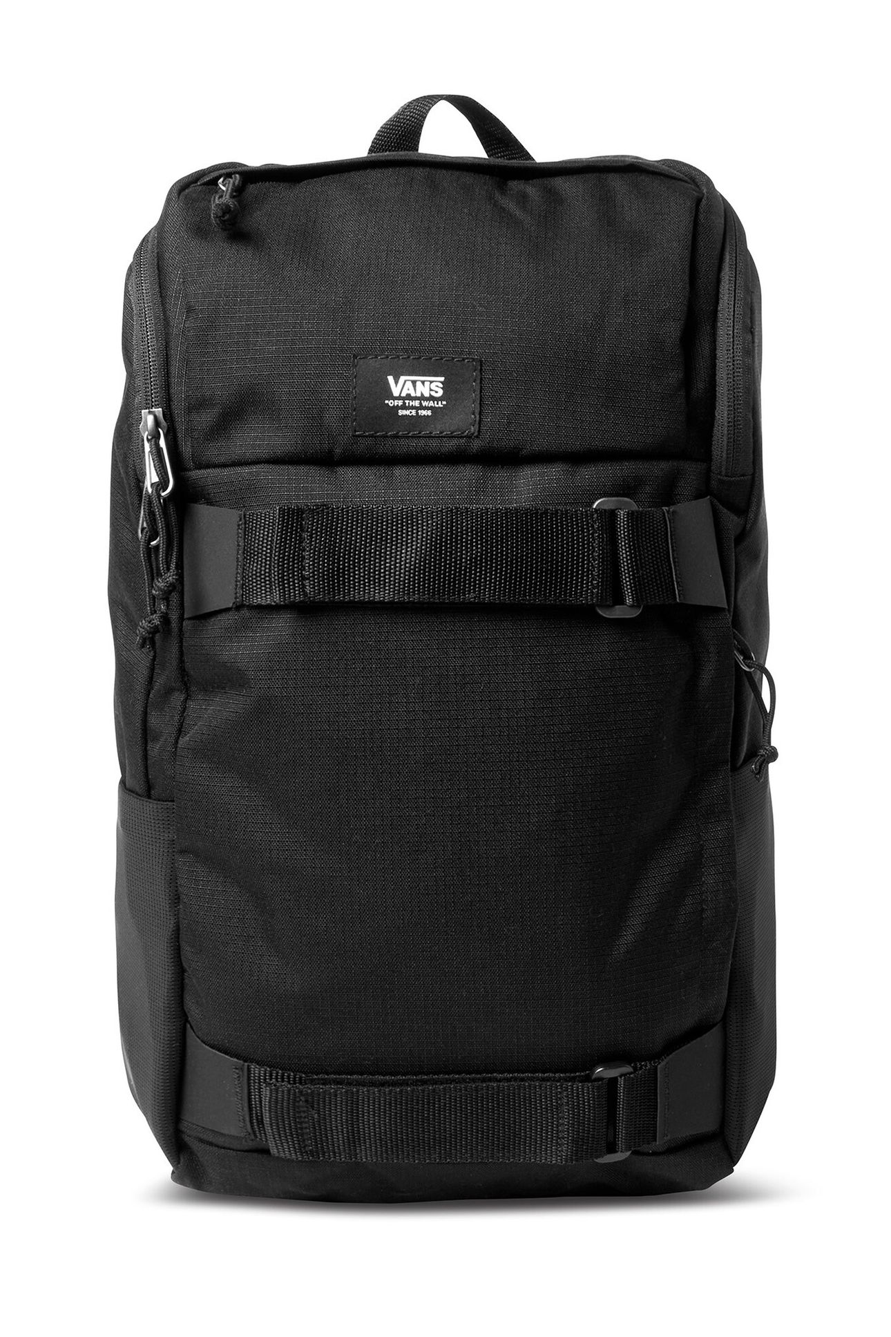 OBSTACLE SKATEPACK BLACK RIPSTOP 1